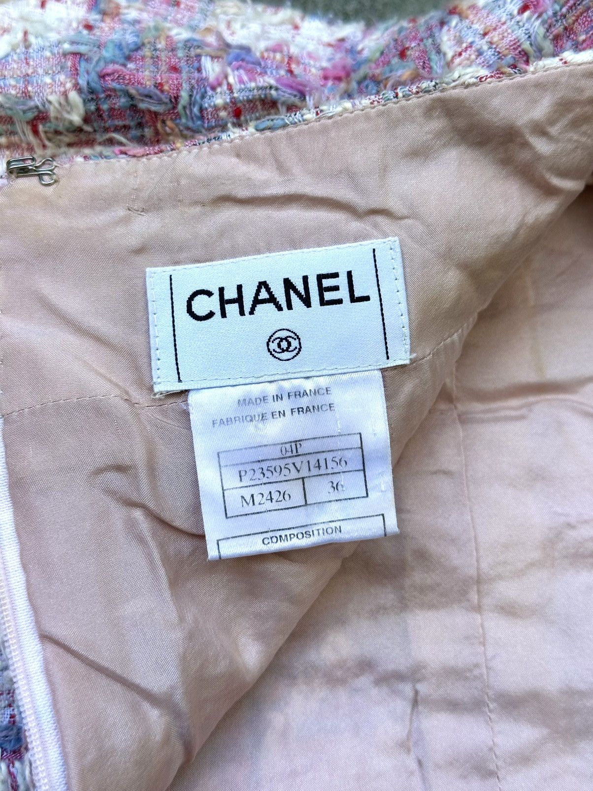Chanel Chanel - Karl Lagerfeld S/S04 Chanel Coco CC Logo Candy Pink Size 25" / US 0 / IT 36 - 15 Thumbnail