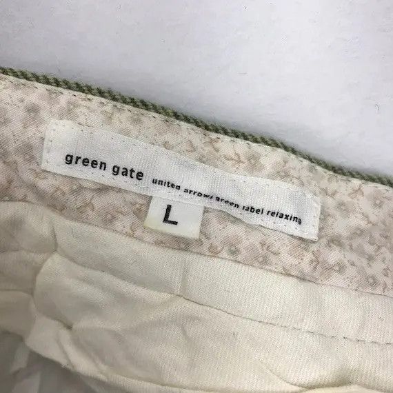 Other UNITED ARROWS JAPAN Green Casual Pant Trouser Slack Workwear Size 32" / US 10 / IT 46 - 8 Thumbnail