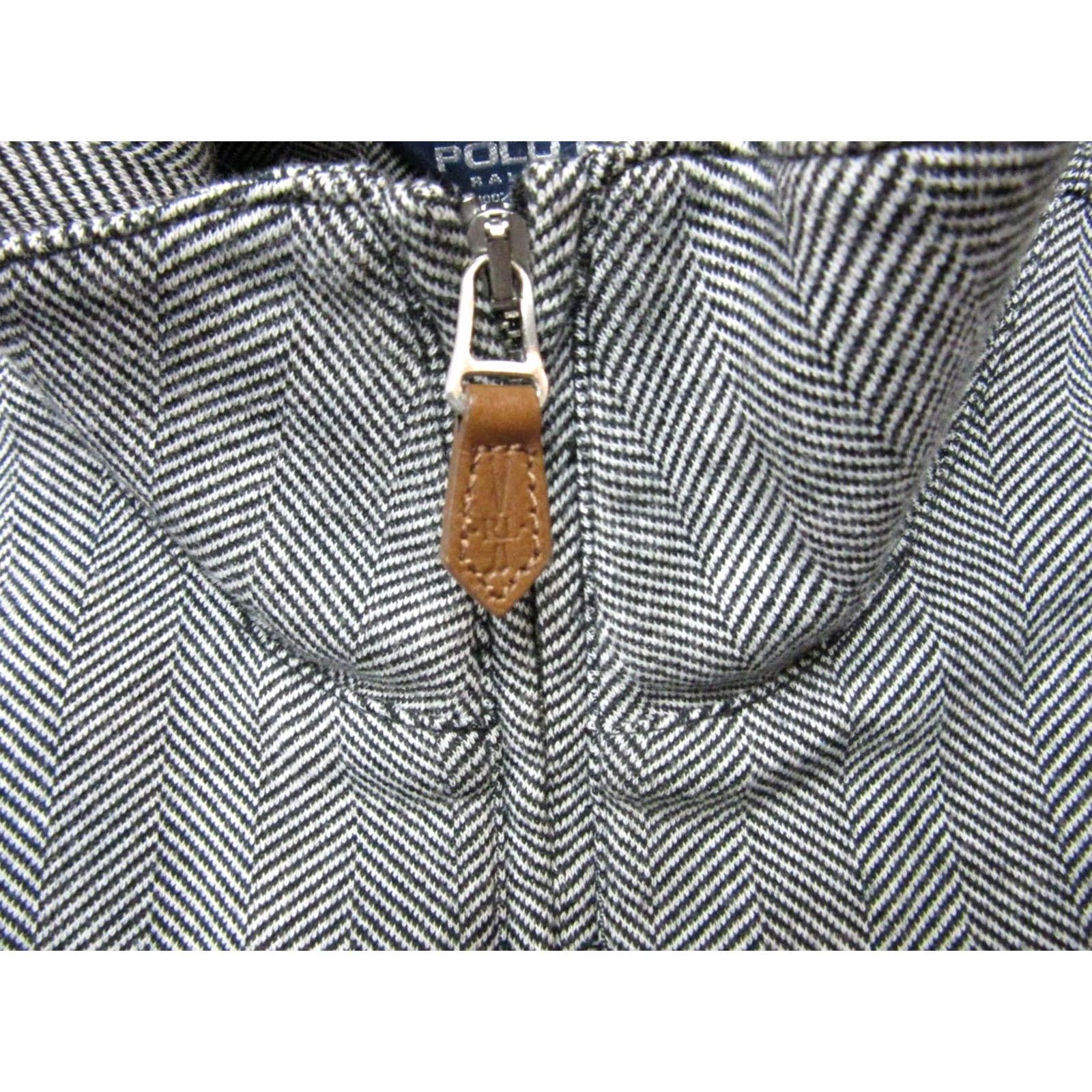 Polo Ralph Lauren Polo Golf Ralph Lauren Vest Mens Medium Gray Herringbone Knit 1/4 Quarter Zip Size US M / EU 48-50 / 2 - 6 Thumbnail