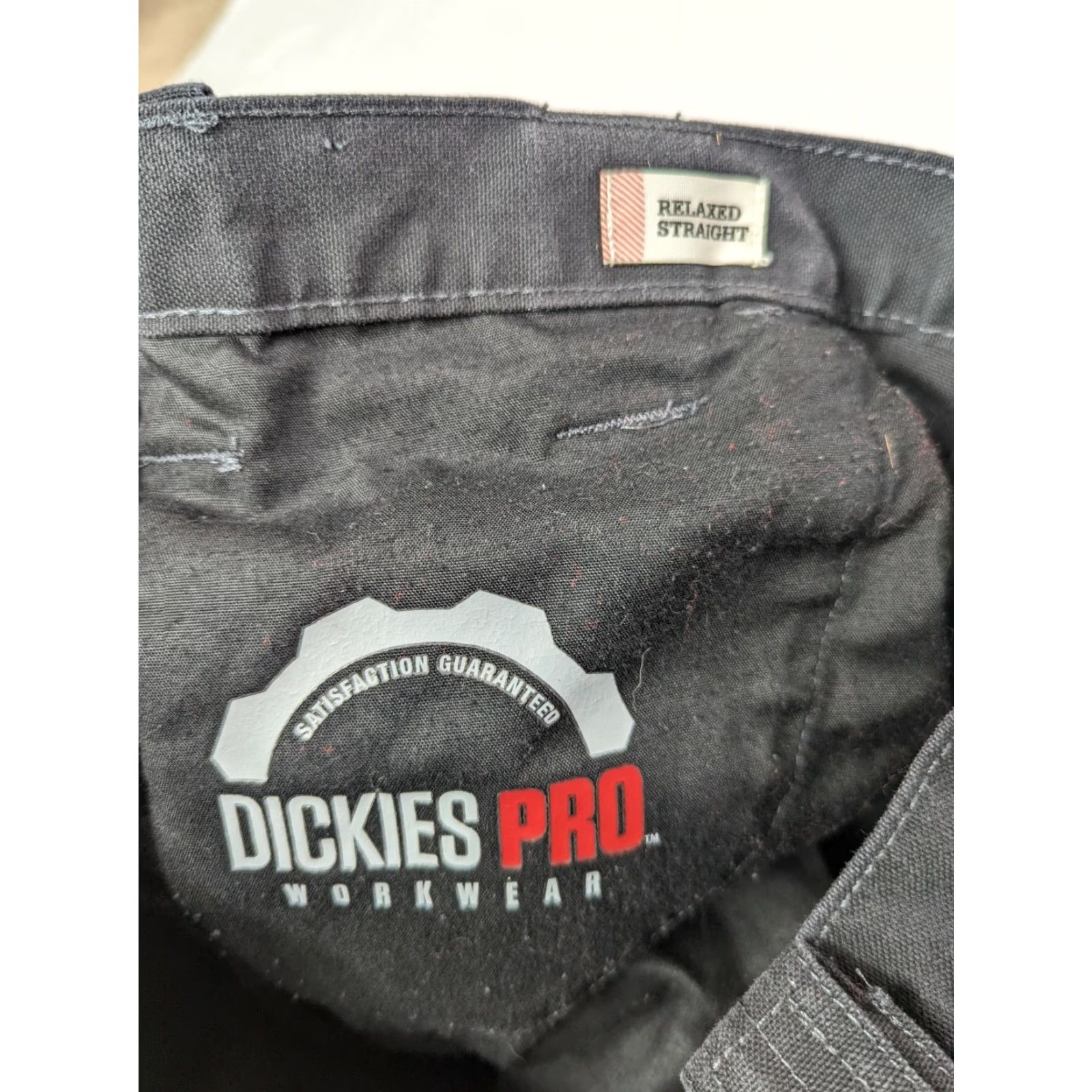 Dickies Dickies Pro Double Knee Canvas Durable Heavy duty Work Pant Black 40x32 P3M Men Pants 40 32 Professional Workwear Dickies Size US 40 / EU 56 - 4 Thumbnail