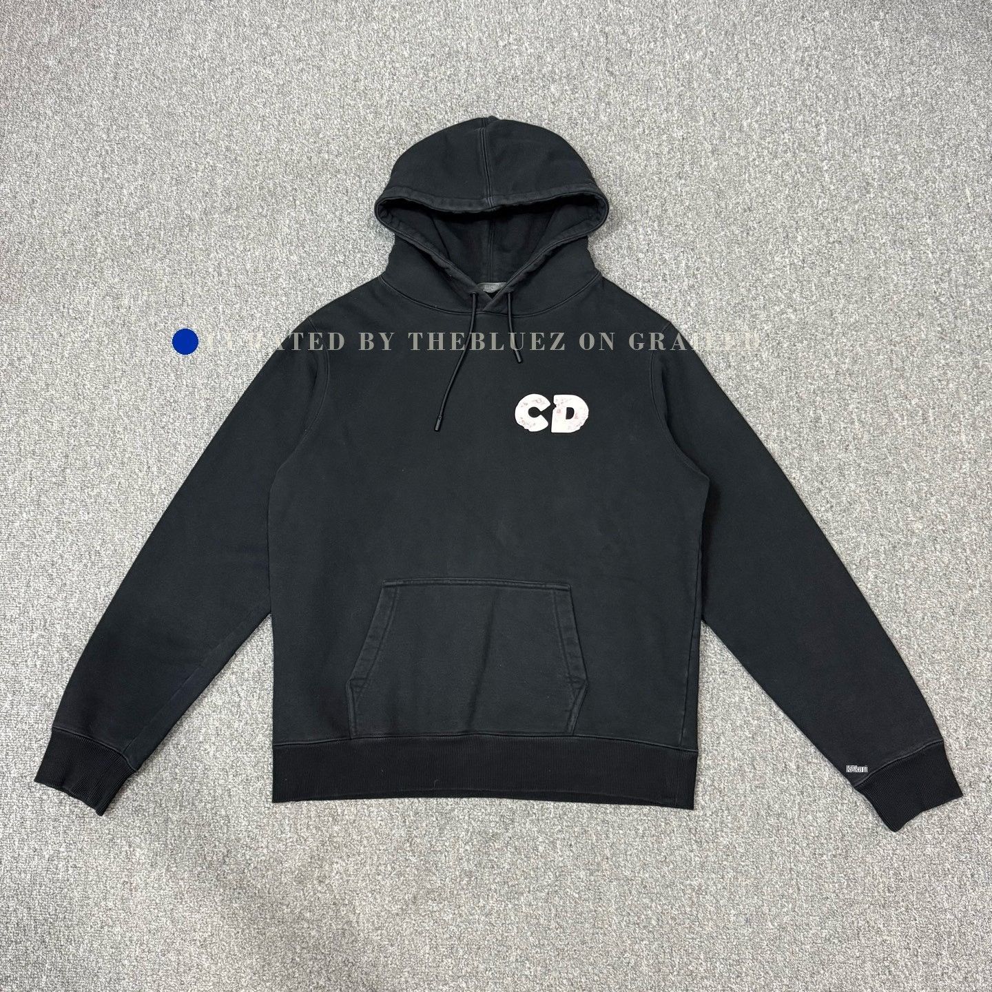 Dior Dior CD Black Hoodie Size US L / EU 52-54 / 3 - 1 Thumbnail