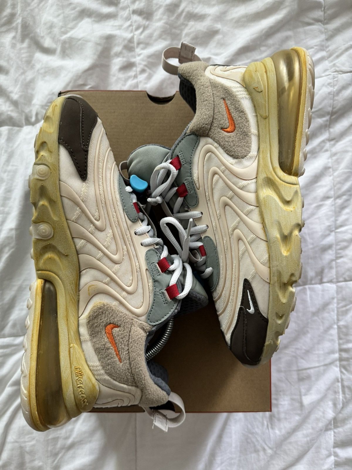 travis scott air max 270 react cactus trails