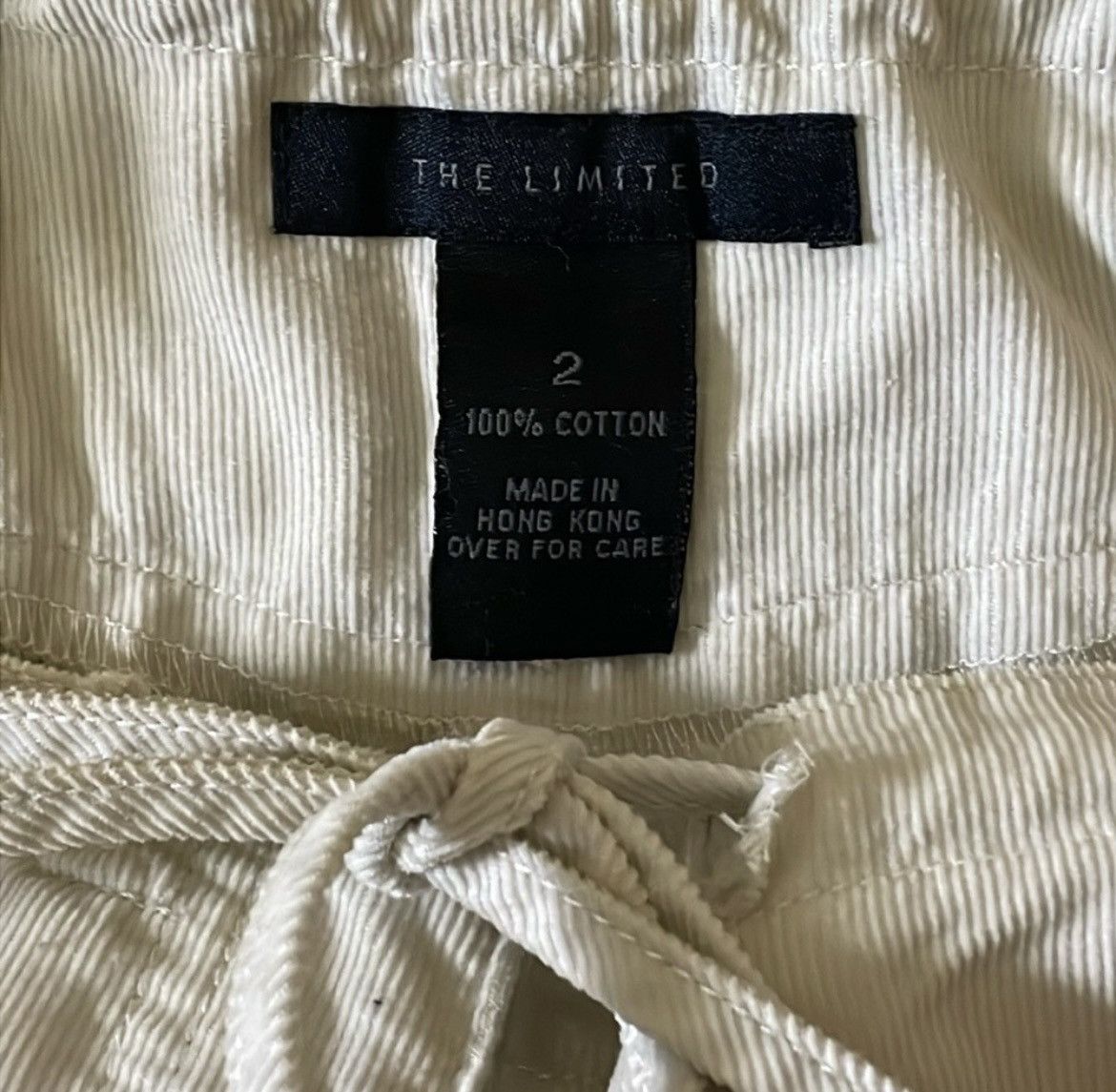 Other The Limited Cream Straight Leg Pants Size 26" / US 2 / IT 38 - 2 Thumbnail