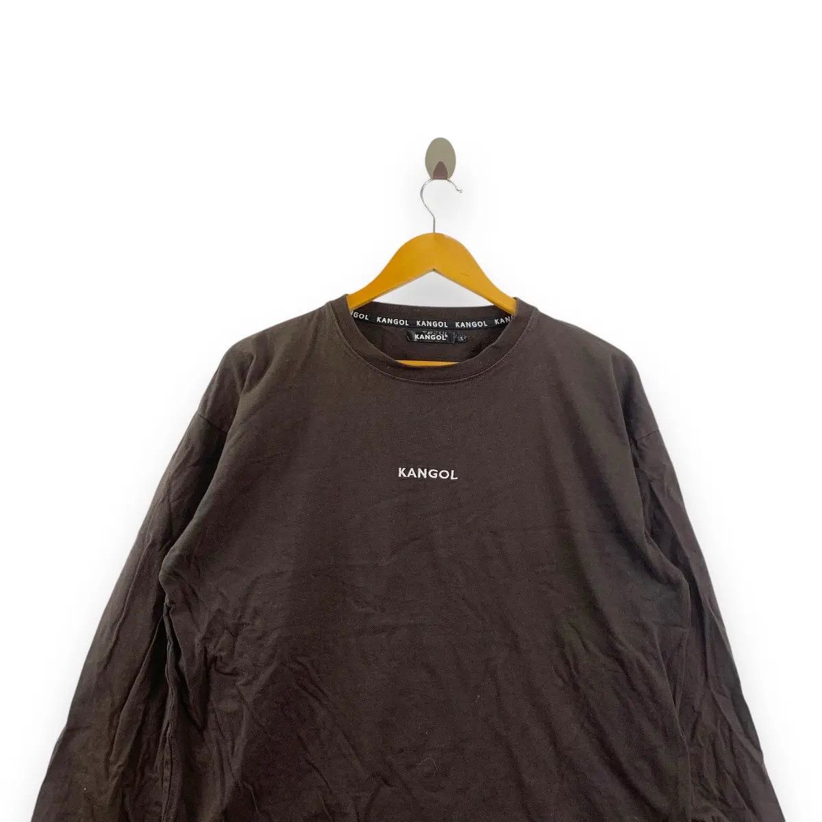 Kangol KANGOL BORN BRITISH New York Long Sleeve Tee Shirt Size US L / EU 52-54 / 3 - 2 Thumbnail