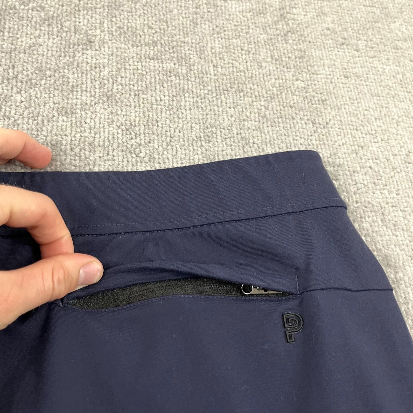 Vintage PUBLIC REC Jogger Pants Mens 38 x 30 Blue Performance Stretch Travel Lightweight 5-Pocket Modern Size US 38 / EU 54 - 3 Thumbnail