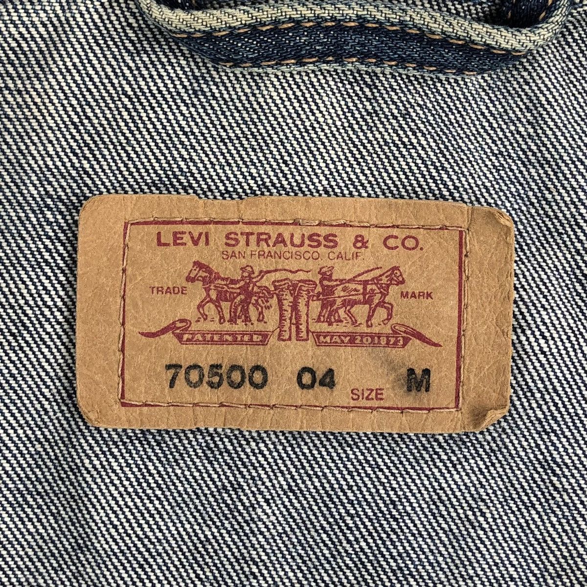 Levi's Vintage Clothing Vintage Levis Denim Vest Jacket Size US S / EU 44-46 / 1 - 11 Thumbnail