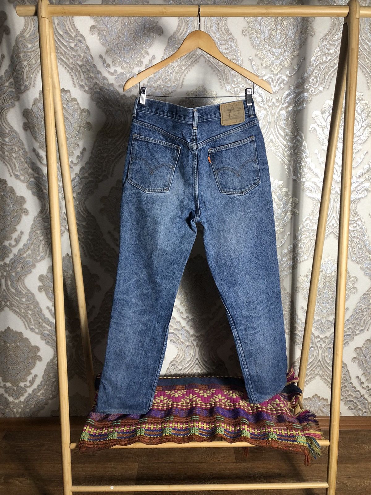 Levi's Vintage Clothing VERY RARE LEVIS 627 RETRO DENIM JEANS MADE IN USA DESIGNER Size US 32 / EU 48 - 10 Thumbnail