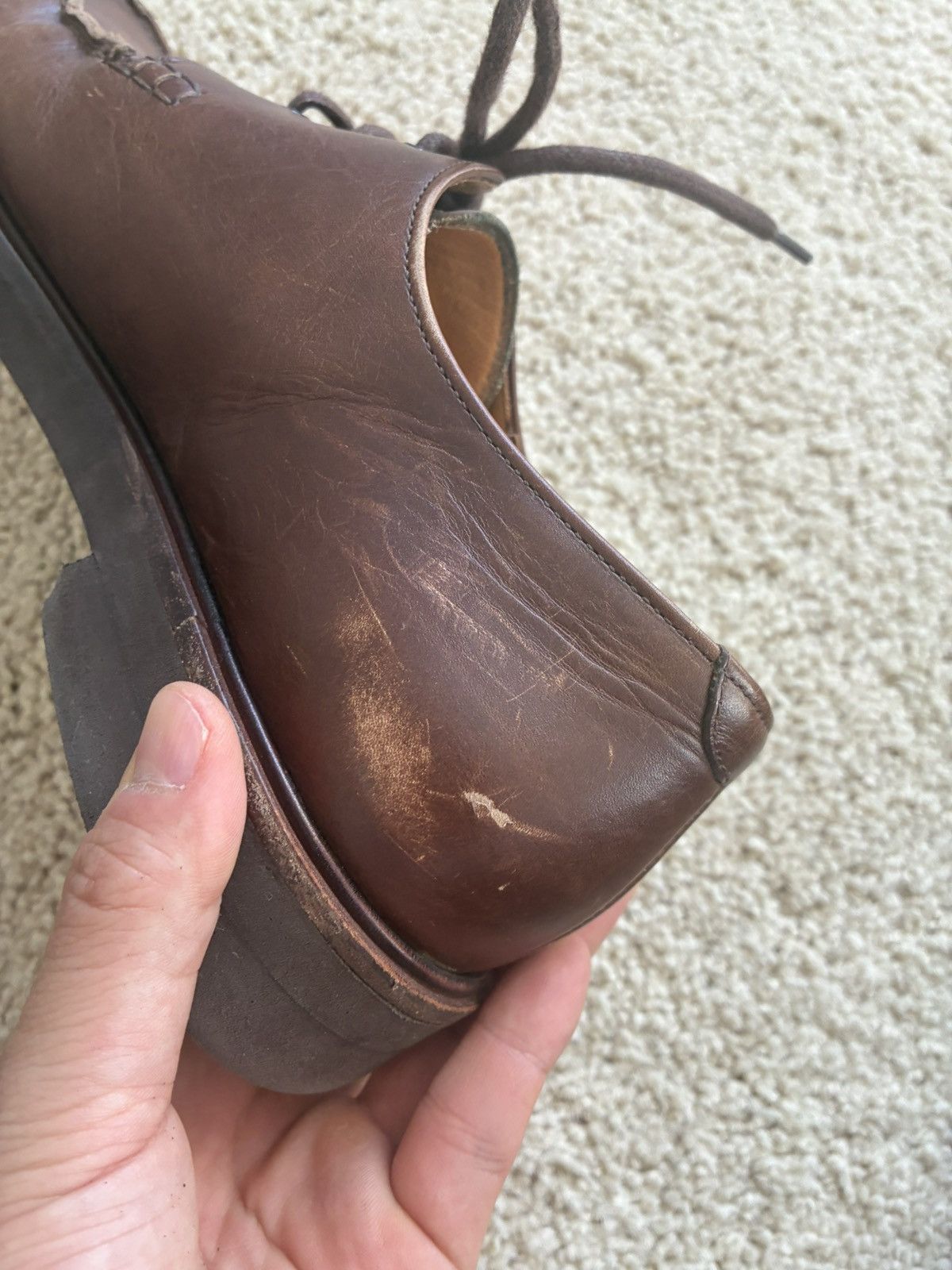 A.P.C. A.P.C Leather Shoe Used Size US 10 / EU 43 - 9 Thumbnail