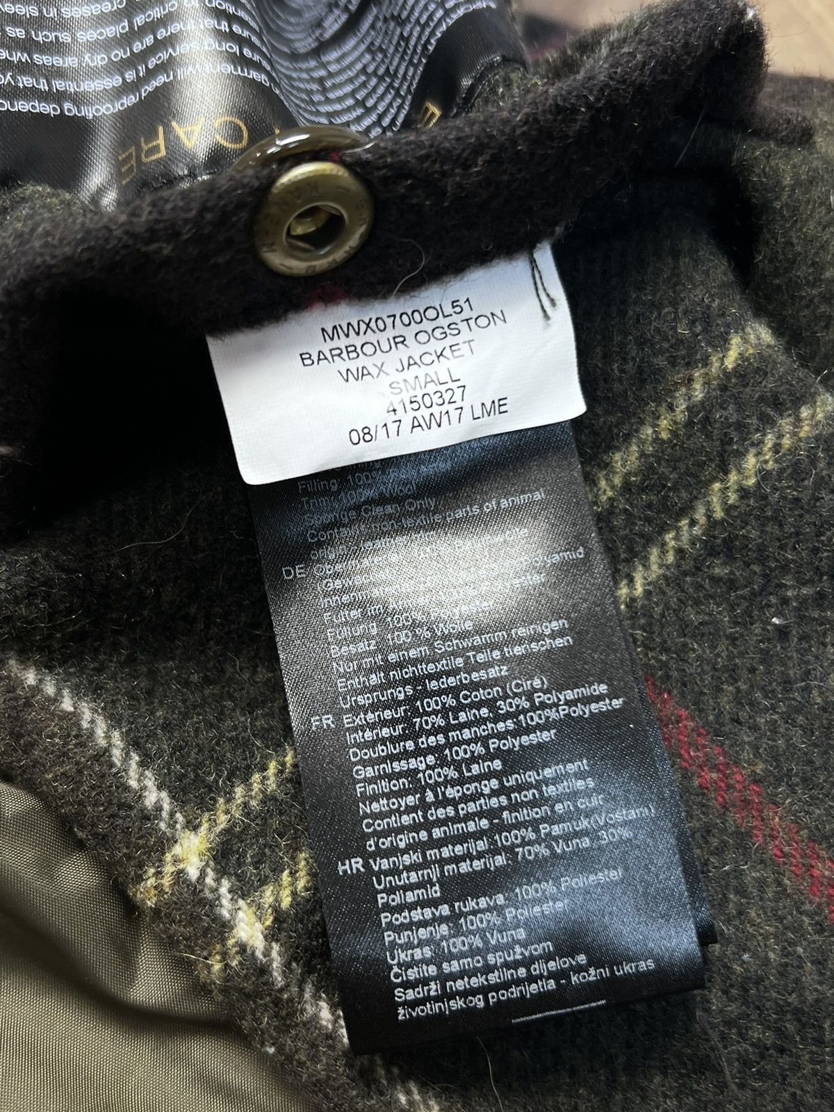 Barbour Barbour Ogston Green Waxed Jacket with Elbow Size US S / EU 44-46 / 1 - 17 Thumbnail