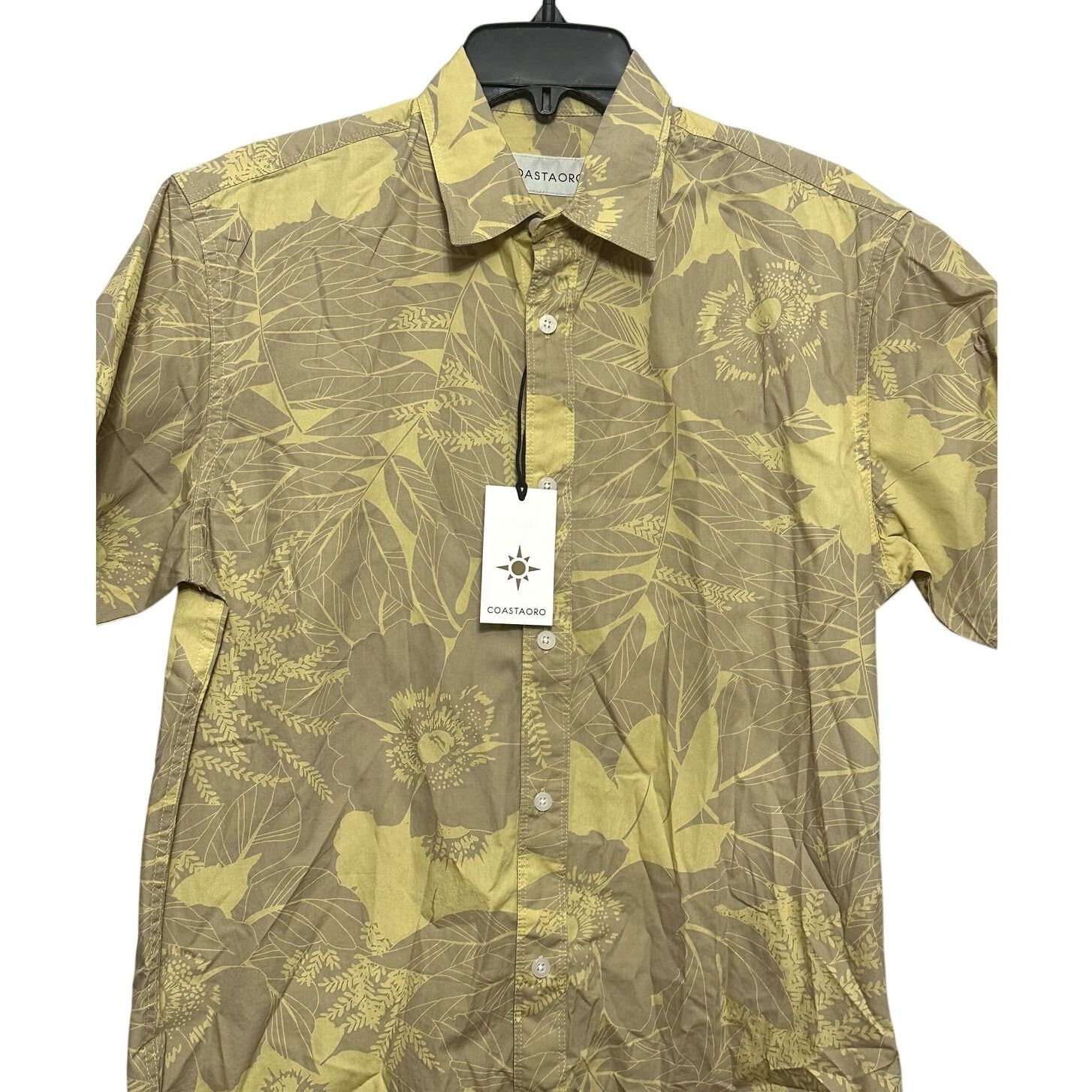 Other Coastaoro Collared Shirt Button Up Yellow Gray M NWT Size US M / EU 48-50 / 2 - 3 Thumbnail