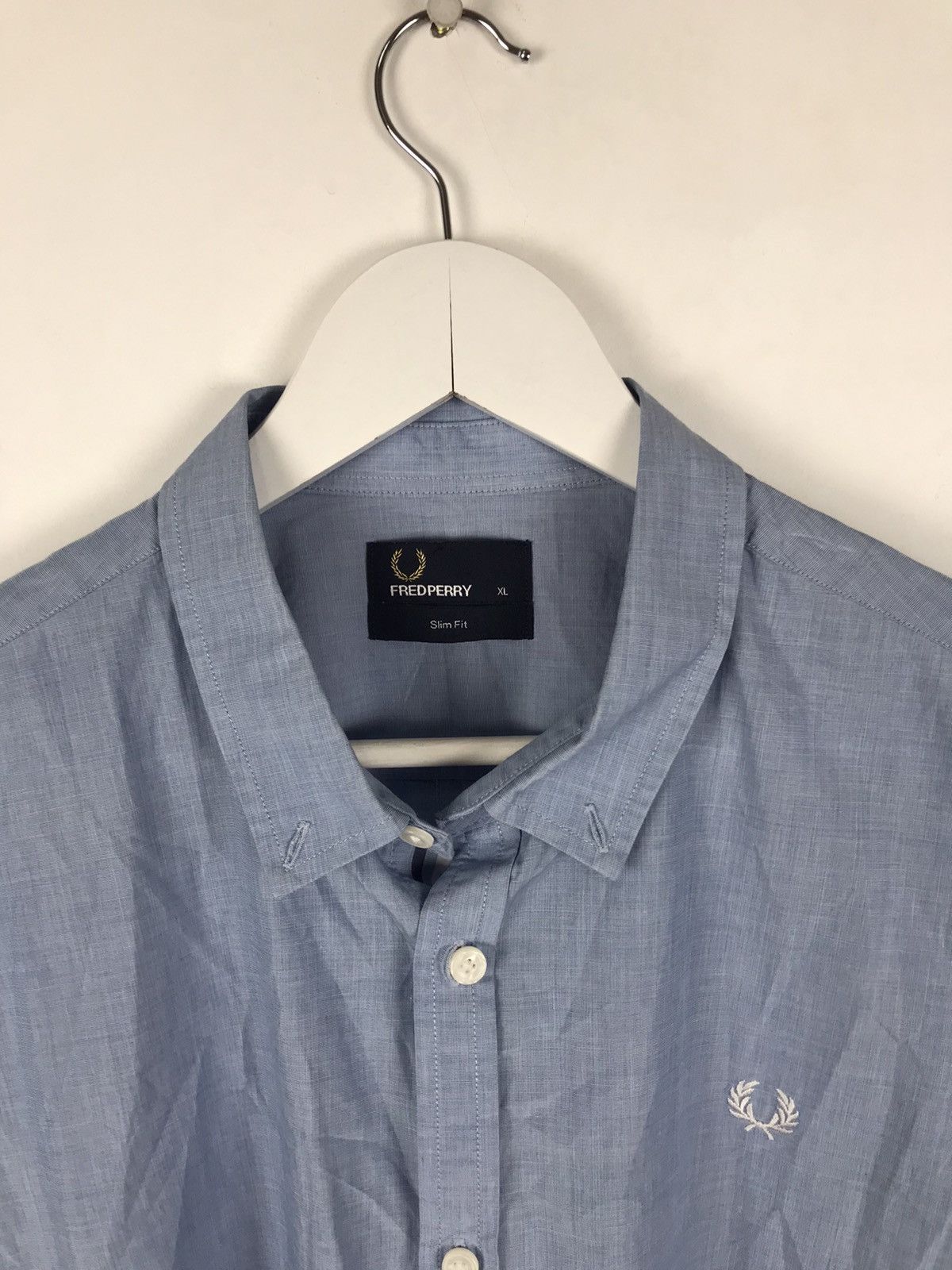 Fred Perry Men’s XL/54,Fred Perry Classic Casual Cotton Shirt Size US XL / EU 56 / 4 - 4 Thumbnail