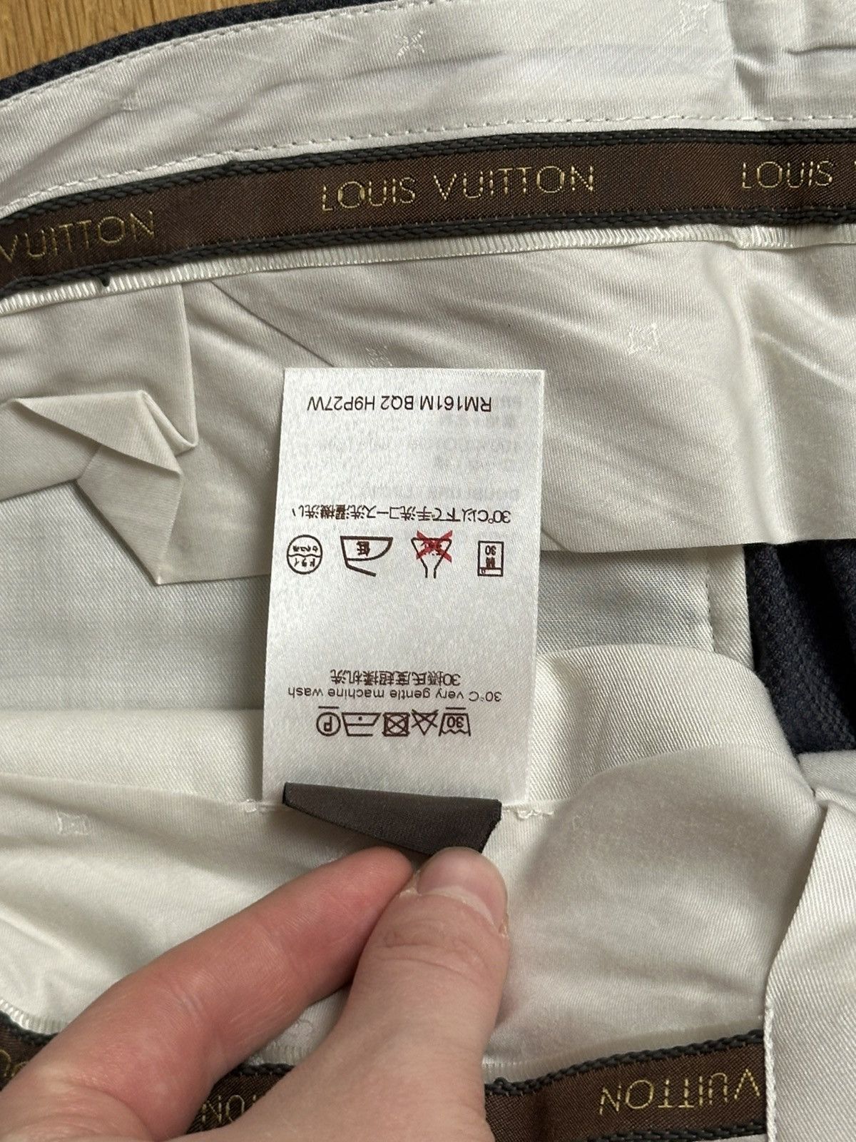 Louis Vuitton Louis Vuitton Vintage Luxury Mens Classic Pants Size US 36 / EU 52 - 11 Thumbnail