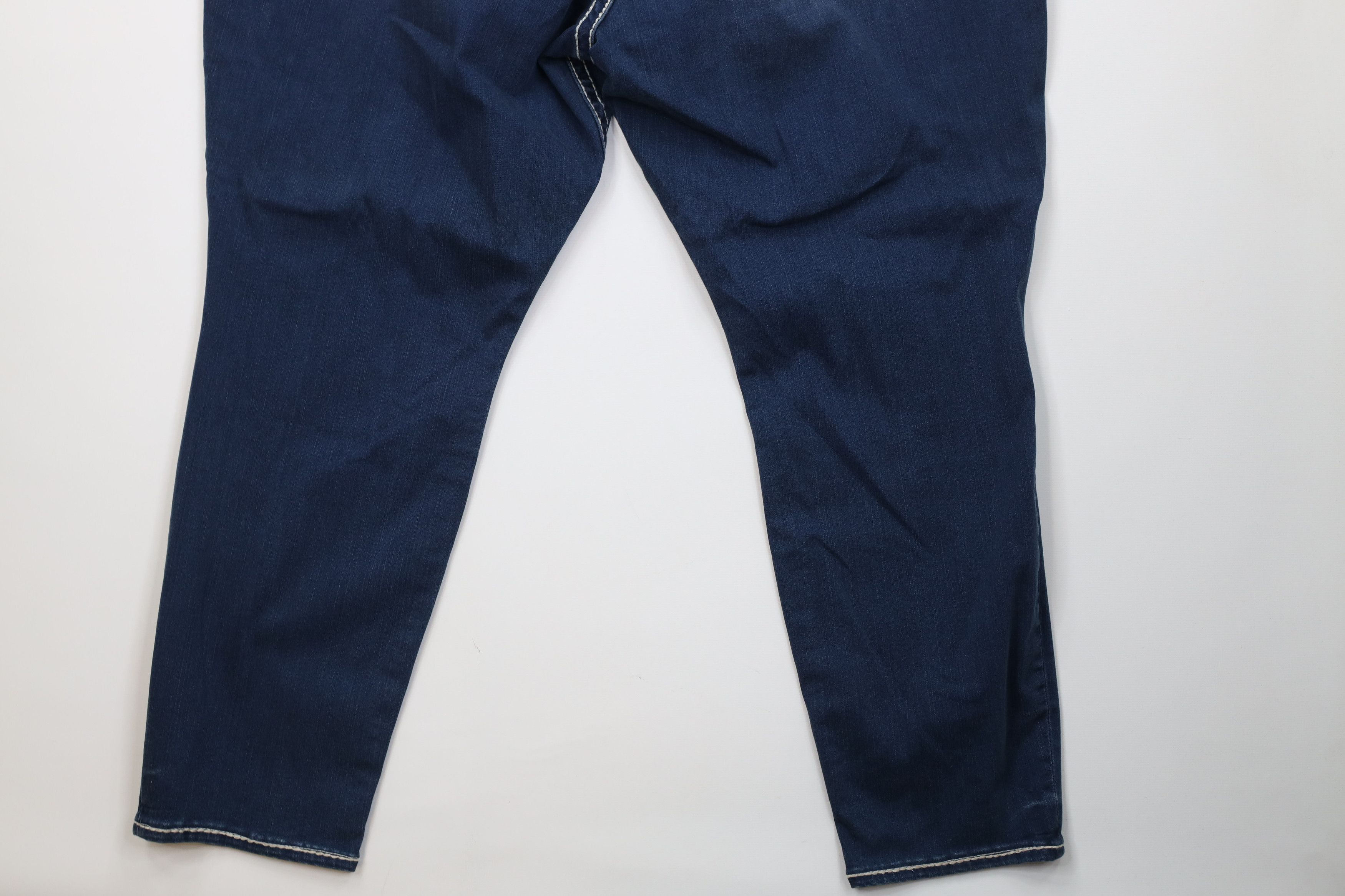 True Religion New True Religion Stitch Curvy Skinny Flap Big T Denim Jeans Size 34" / US 12 / IT 48 - 12 Thumbnail