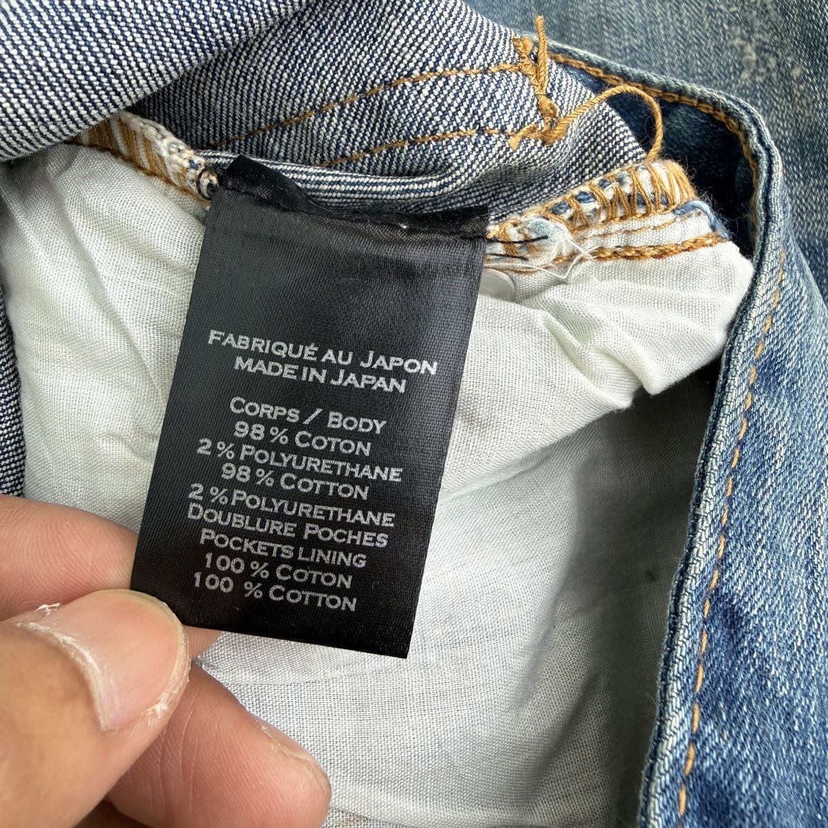 Japanese Brand W31 Vintage Balmain denim jean pants Size US 31 - 13 Thumbnail