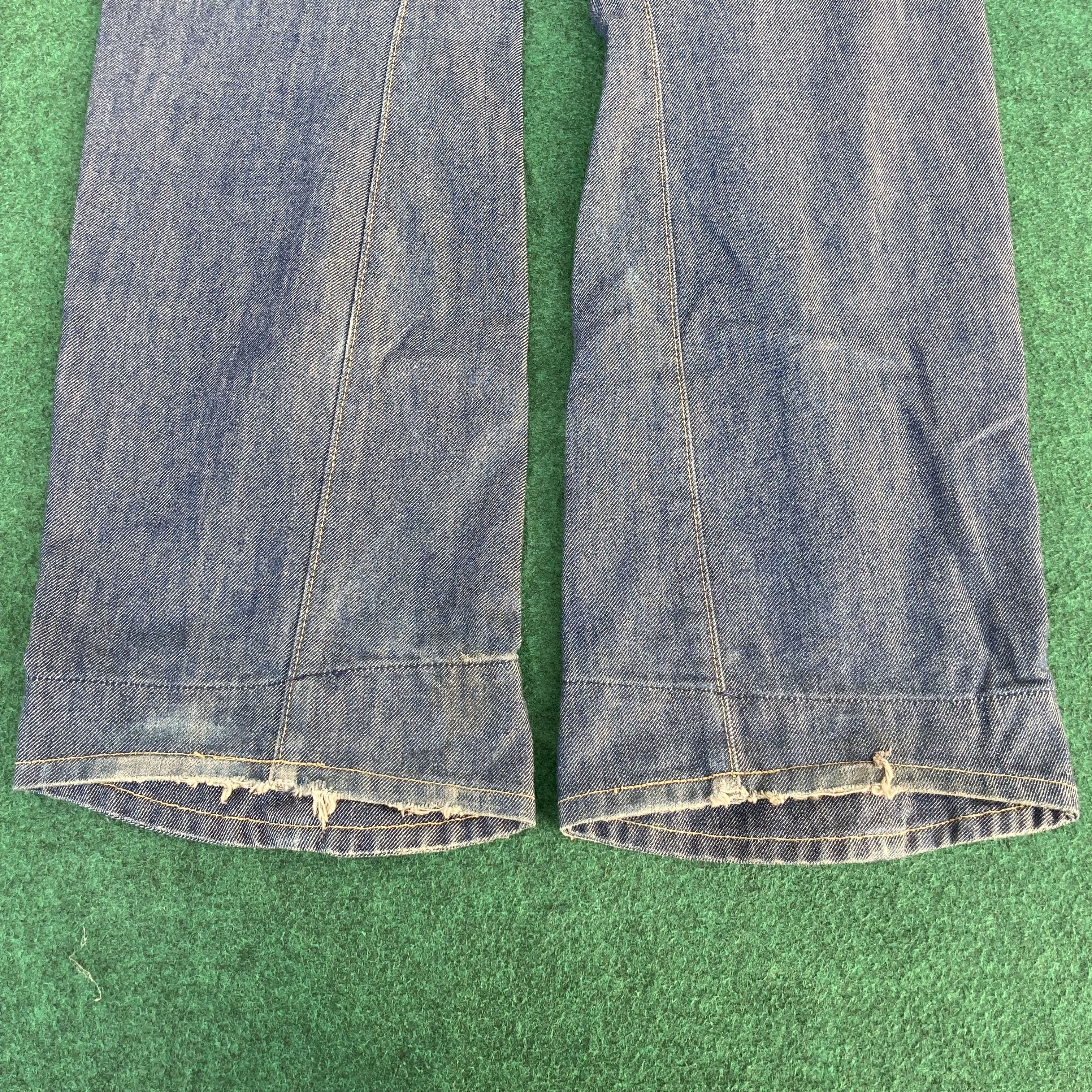 Japanese Brand × Levi's × Vintage Vtg Levis Engineered Kimura Denim 90s Button Jeans Size US 32 / EU 48 - 11 Thumbnail