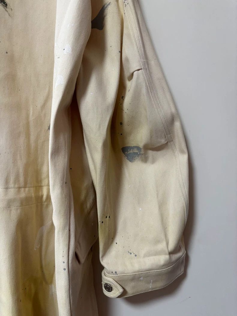 Helmut Lang HELMUT LANG Make an old white painter's coat with ink Size US L / EU 52-54 / 3 - 5 Thumbnail