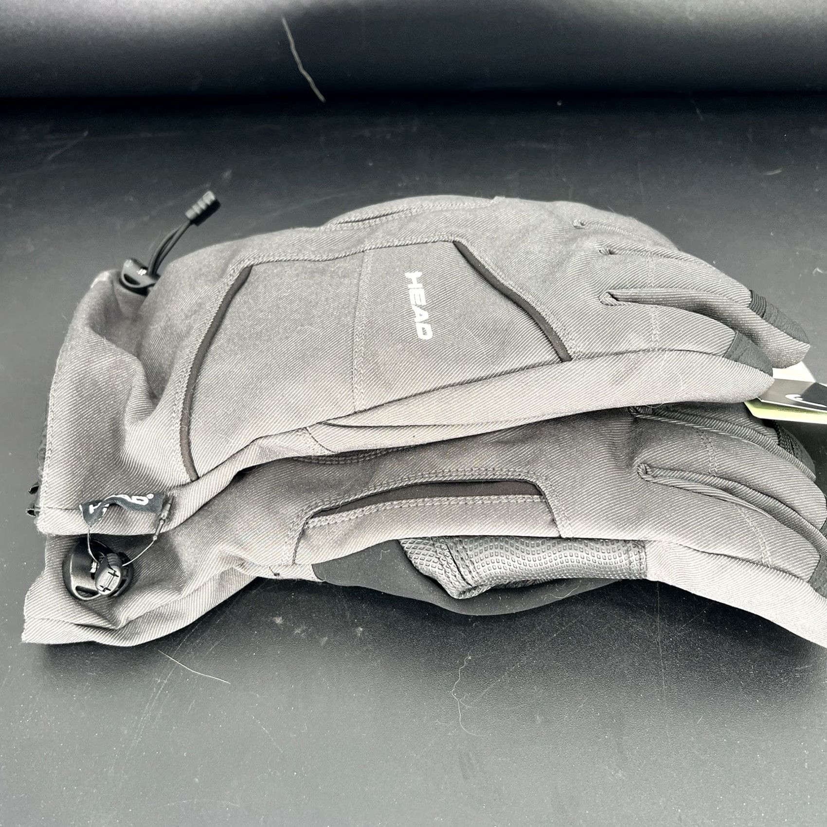 Vintage HEAD Men's Sorona Insulated Ski Gloves XL Gray Size ONE SIZE - 2 Thumbnail