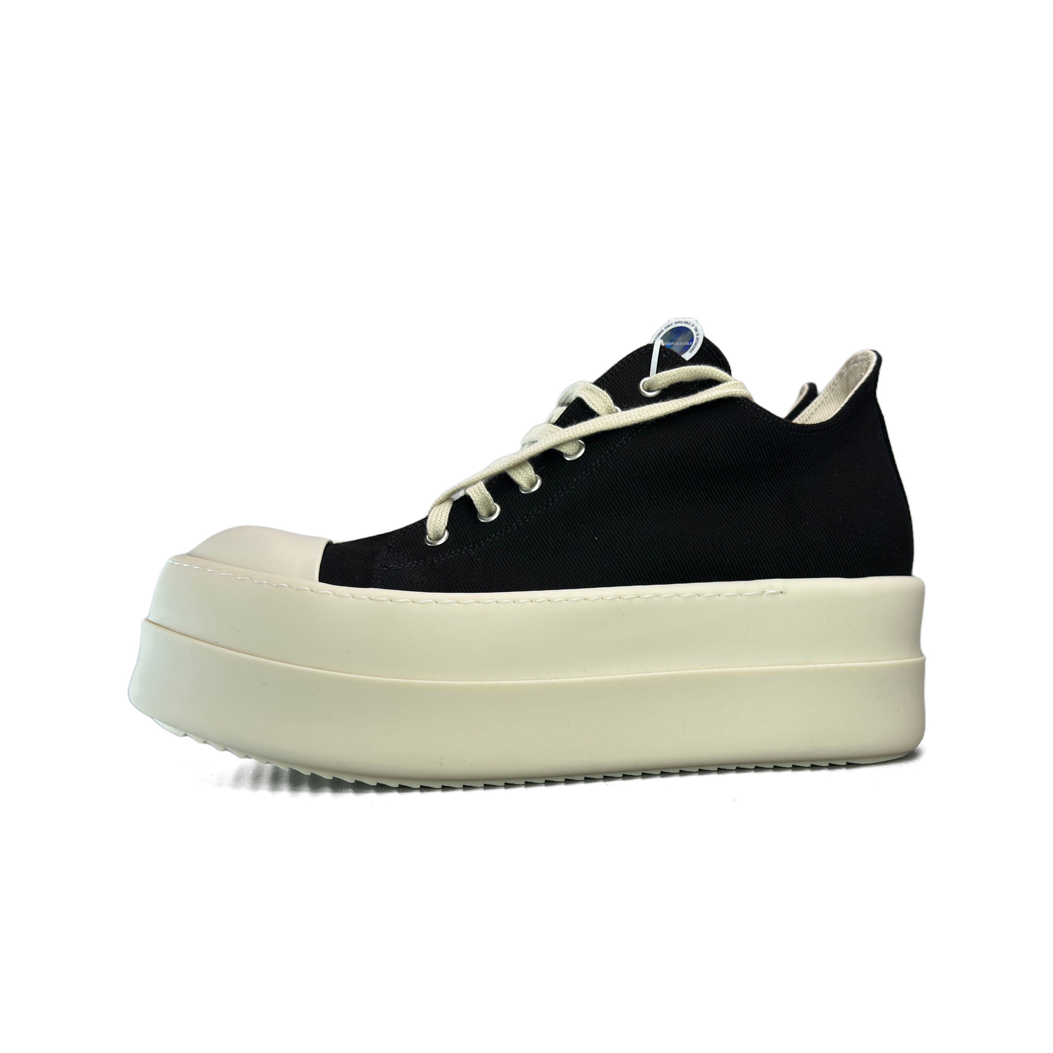 Rick Owens Drkshdw Rick Owens DRKSHDW Platform Low-Top Sneakers Size 10.5 Size US 10 / EU 43 - 1 Thumbnail