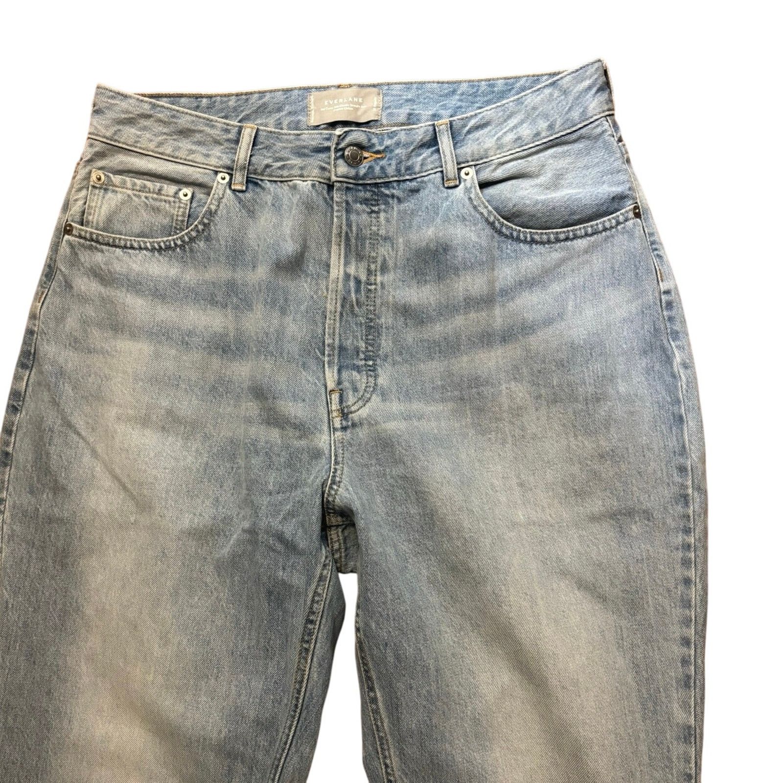 Everlane NWOT Everlane The Curvy 90s Cheeky Straight Jean Size 32R Size 32" / US 10 / IT 46 - 2 Thumbnail