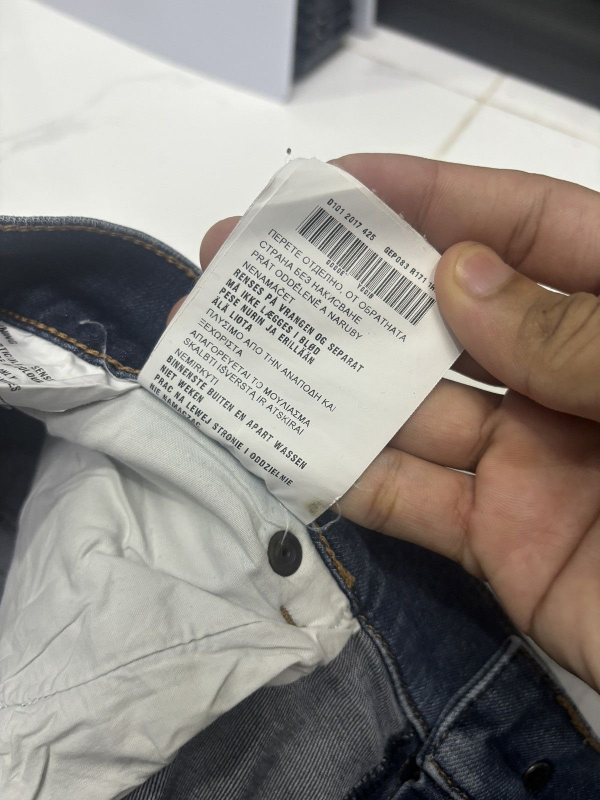 Prada PRADA BLUE DENIM JEANS Size US 34 / EU 50 - 12 Thumbnail