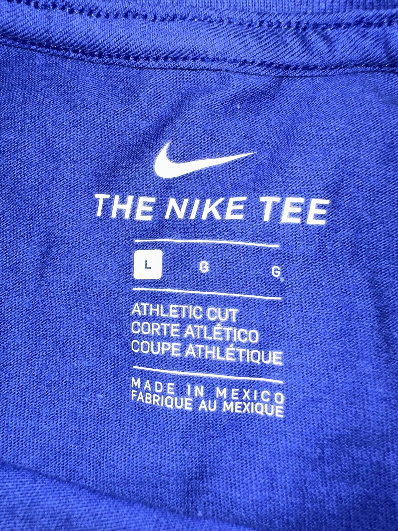 Nike Nike Kyrie Irving Uncle Drew Graphic Blue Shirt 2018 Size US L / EU 52-54 / 3 - 3 Thumbnail