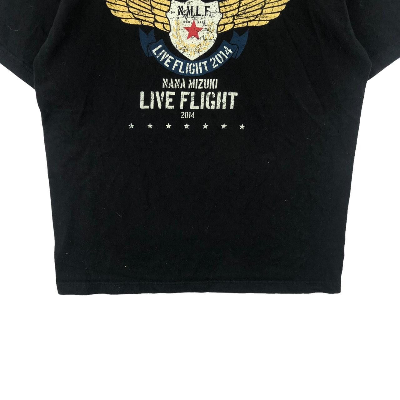 Band Tees NANA MIZUKI Hinata Hyuga Voice 2014 Live Flight Tee Shirt Size US L / EU 52-54 / 3 - 4 Thumbnail