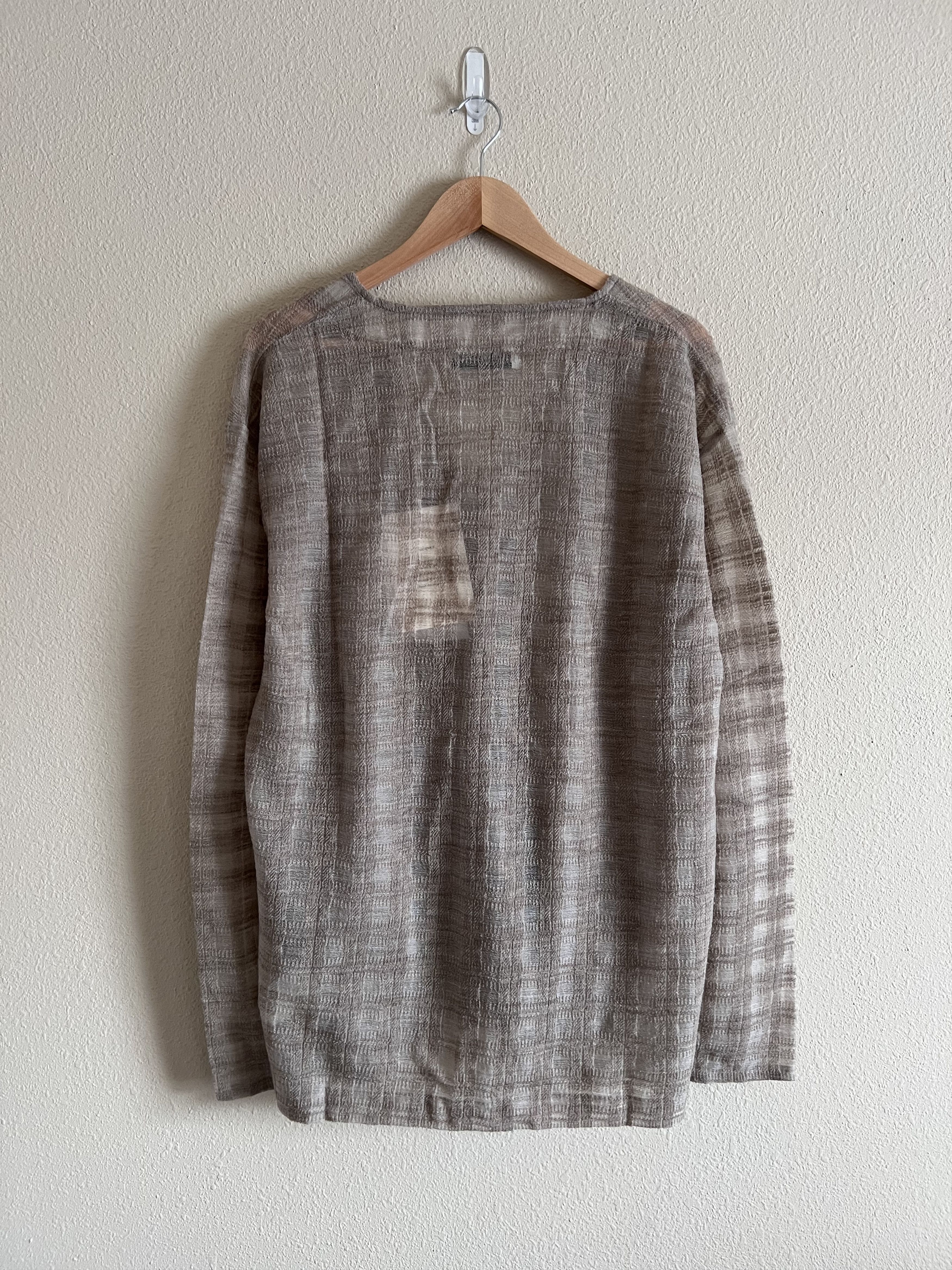 Our Legacy Our Legacy Grey Disintegration Check Cardigan Size US M / EU 48-50 / 2 - 6 Thumbnail