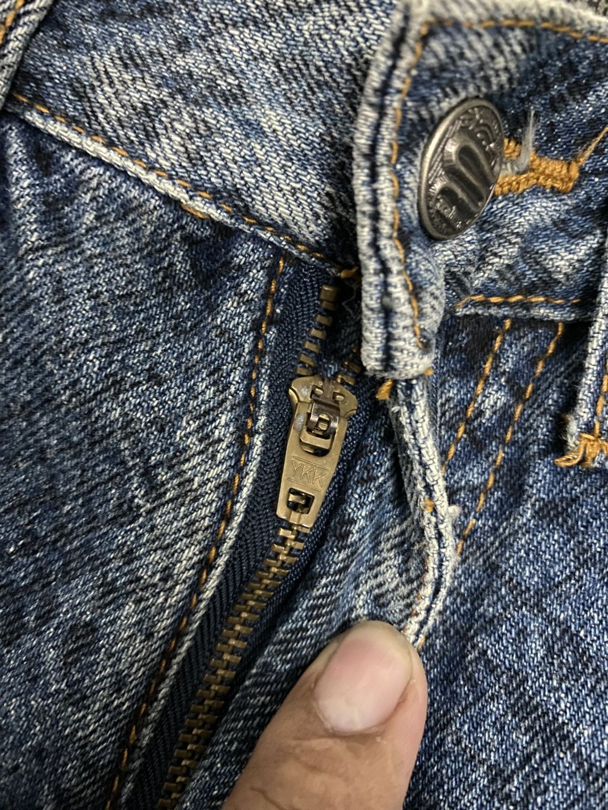 Schlussel Schlussel Snake Design Japanese Denim Jeans Size US 30 / EU 46 - 6 Thumbnail