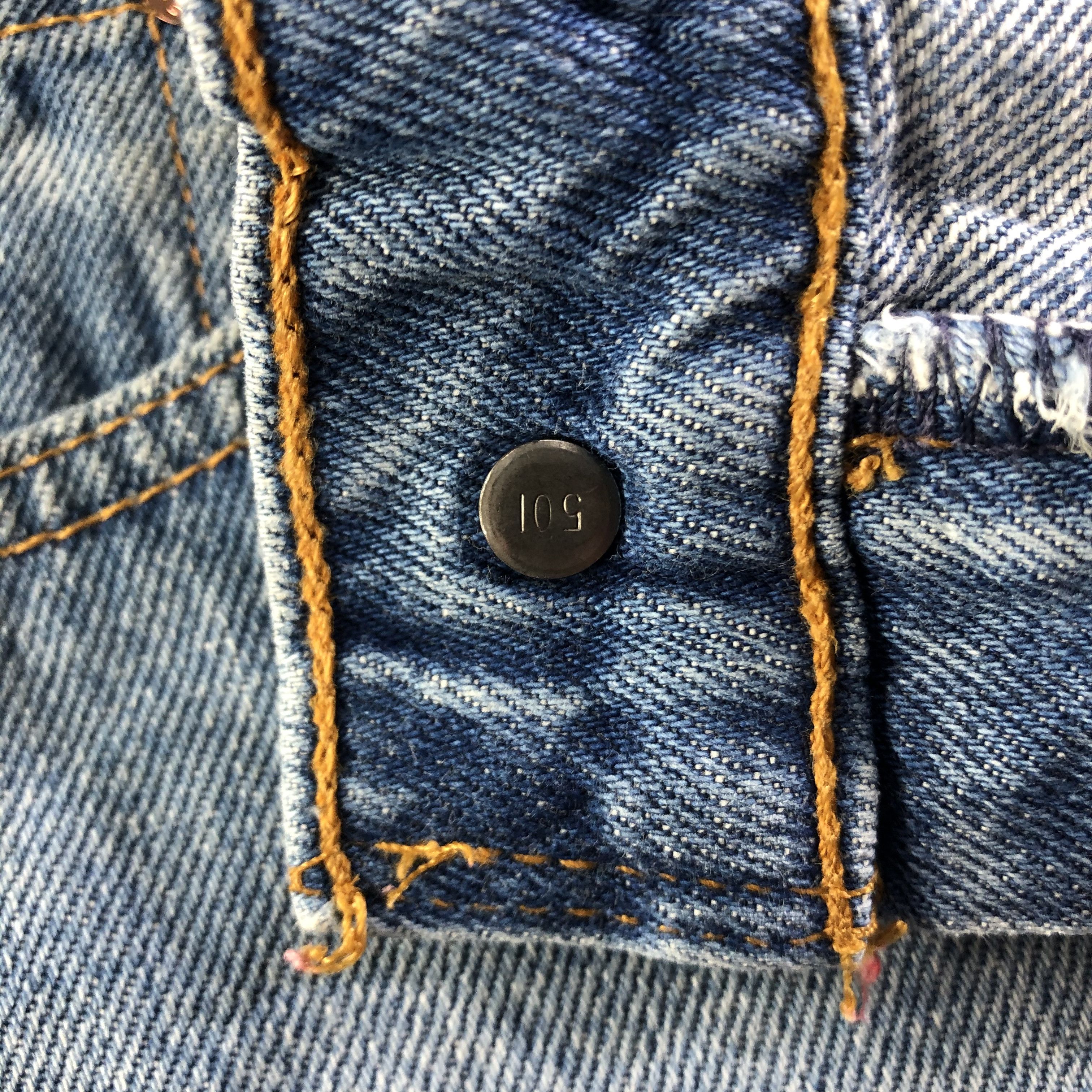Levi's Vintage Blue Wash Levis 610 Jeans-J4019 Size US 28 / EU 44 - 10 Thumbnail