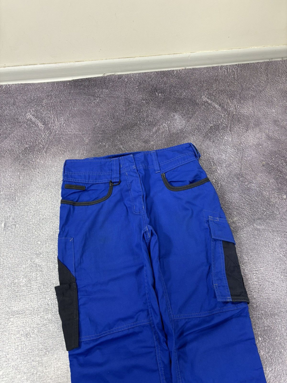 Other Mascot Workwear Blue Heavy Cordura Utility Cargo Pants Size US 30 / EU 46 - 5 Thumbnail