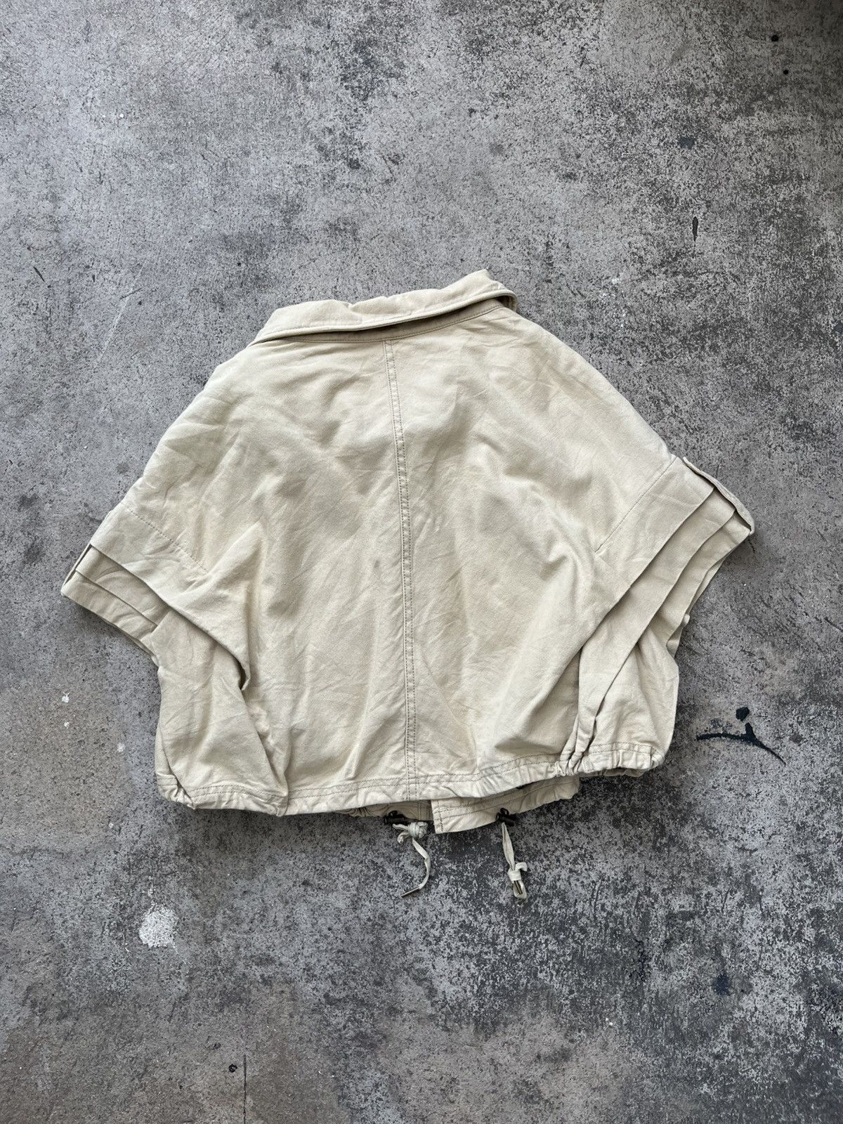 Japanese Brand 💥RARE Y2K GOA CROPPED VEST JACKET // Size US L / EU 52-54 / 3 - 4 Thumbnail
