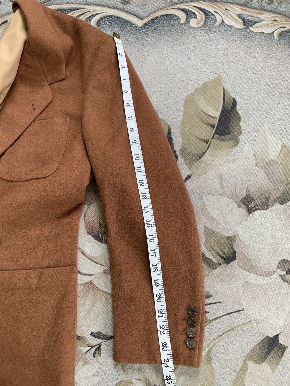 Christian Dior Monsieur Vintage Christian Dior Wool Jacket Coat CD Buttons Size US L / EU 52-54 / 3 - 12 Thumbnail