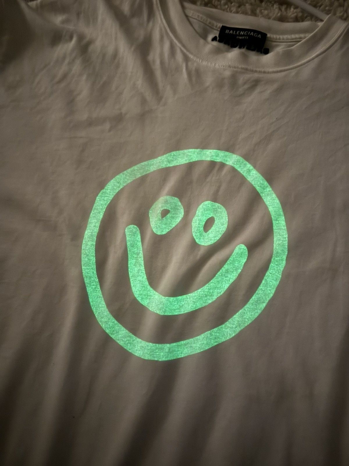 GRAIL Balenciaga Smiley Face Oversized Tshirt