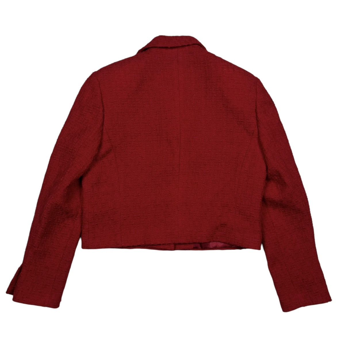 Versace × Vintage Versace Classic V2 Women’s Suit Blazer & Skirt Luxury Red Size M / US 6-8 / IT 42-44 - 7 Thumbnail
