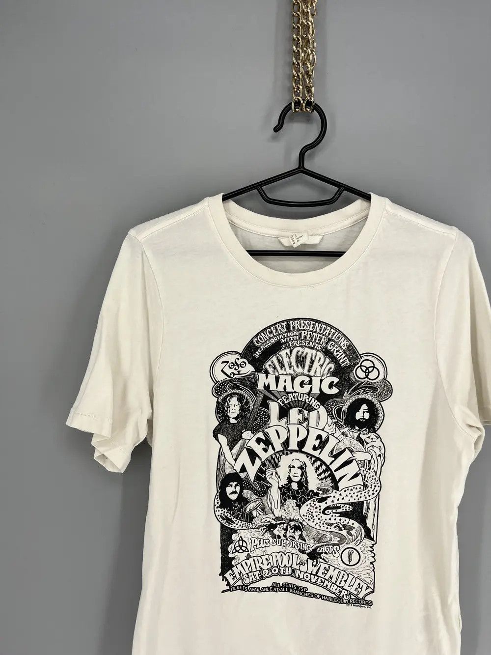 Band Tees Vintage Y2K Electric Magic Led Zeppelin Womens Tee Size US S / EU 44-46 / 1 - 4 Thumbnail