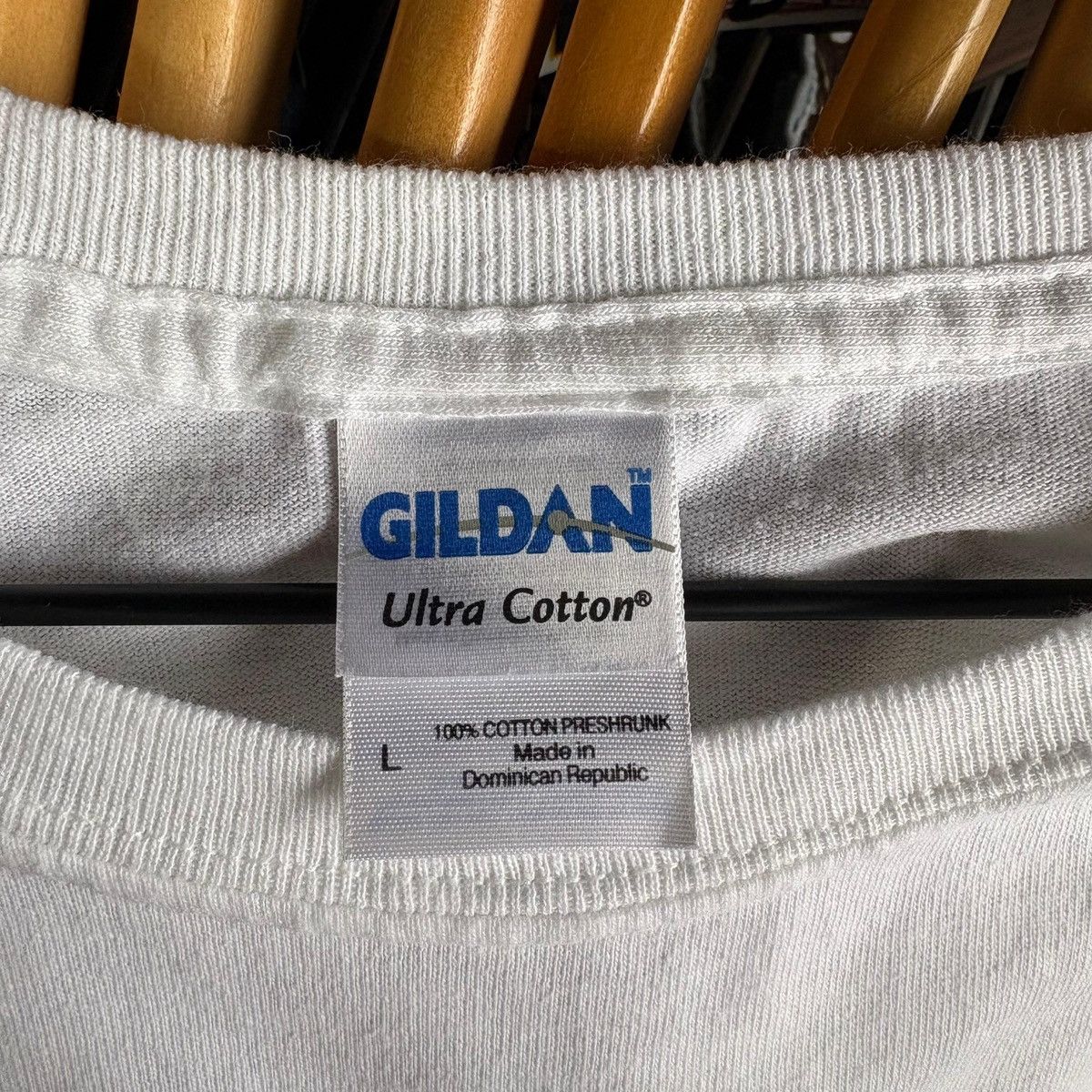Gildan Vintage NRA T Shirt Mens - talla L White Abraham Lincoln Size US L / EU 52-54 / 3 - 8 Thumbnail