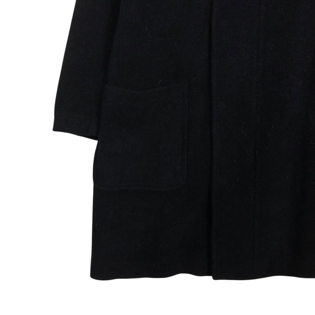 Issey Miyake 🔥RICH BLACK OVER SIZED WOOL LONG JACKET ZUCCA ISSEY MIYAKE Size US M / EU 48-50 / 2 - 5 Thumbnail
