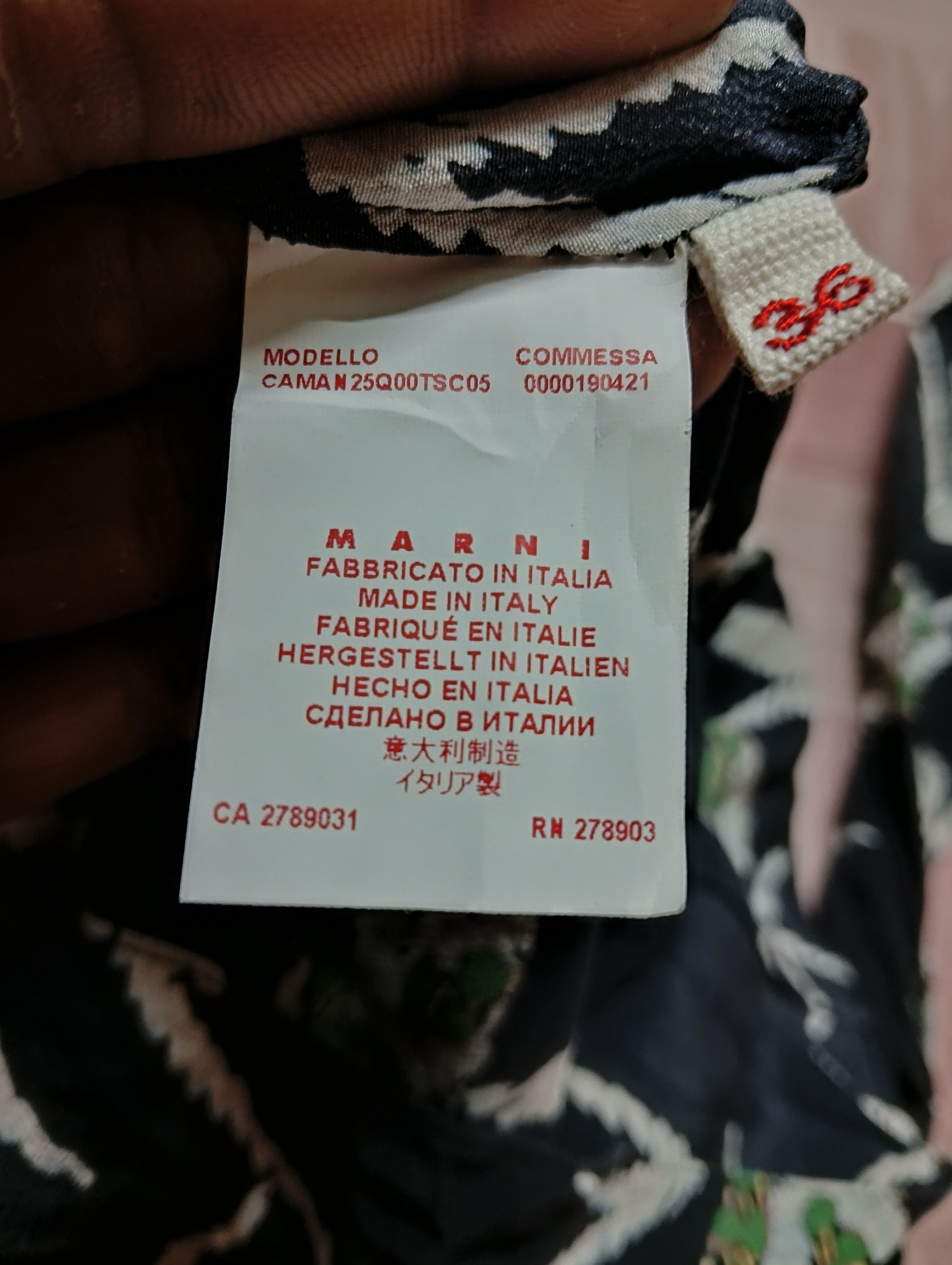 Marni marni top flower prints Size S / US 4 / IT 40 - 6 Thumbnail