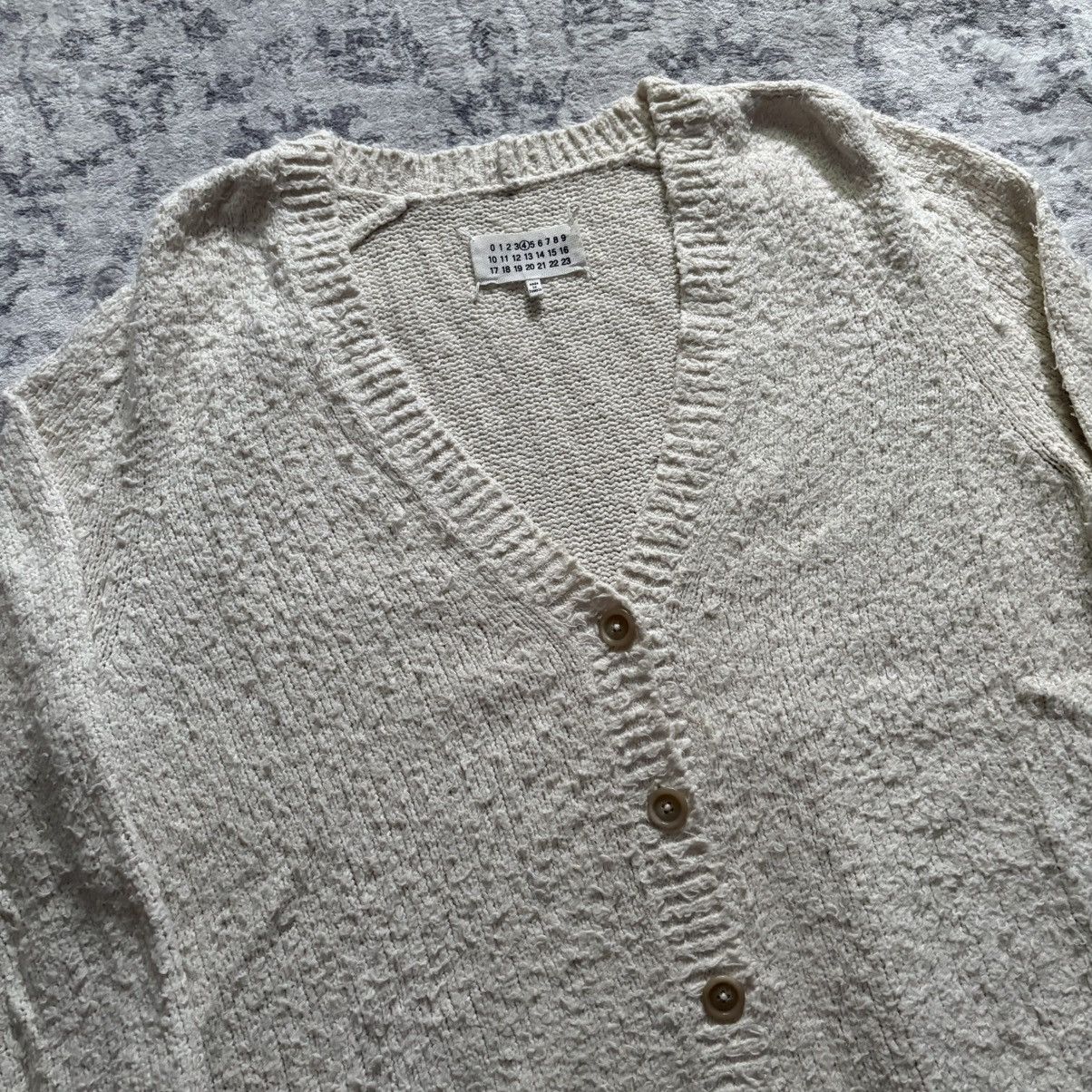 Maison Margiela Maison Margiela Knit Cardigan Sweater Cream Size US XL / EU 56 / 4 - 3 Thumbnail