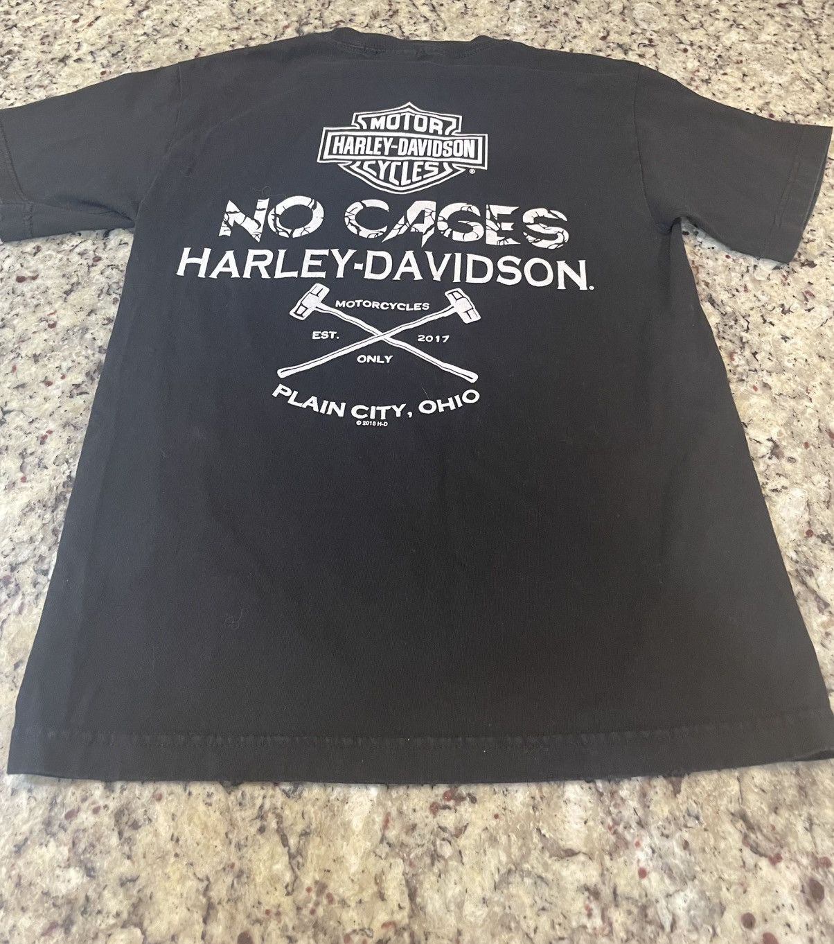 Harley Davidson Harley Davidson Black Logo Graphic Tee Size US S / EU 44-46 / 1 - 5 Thumbnail