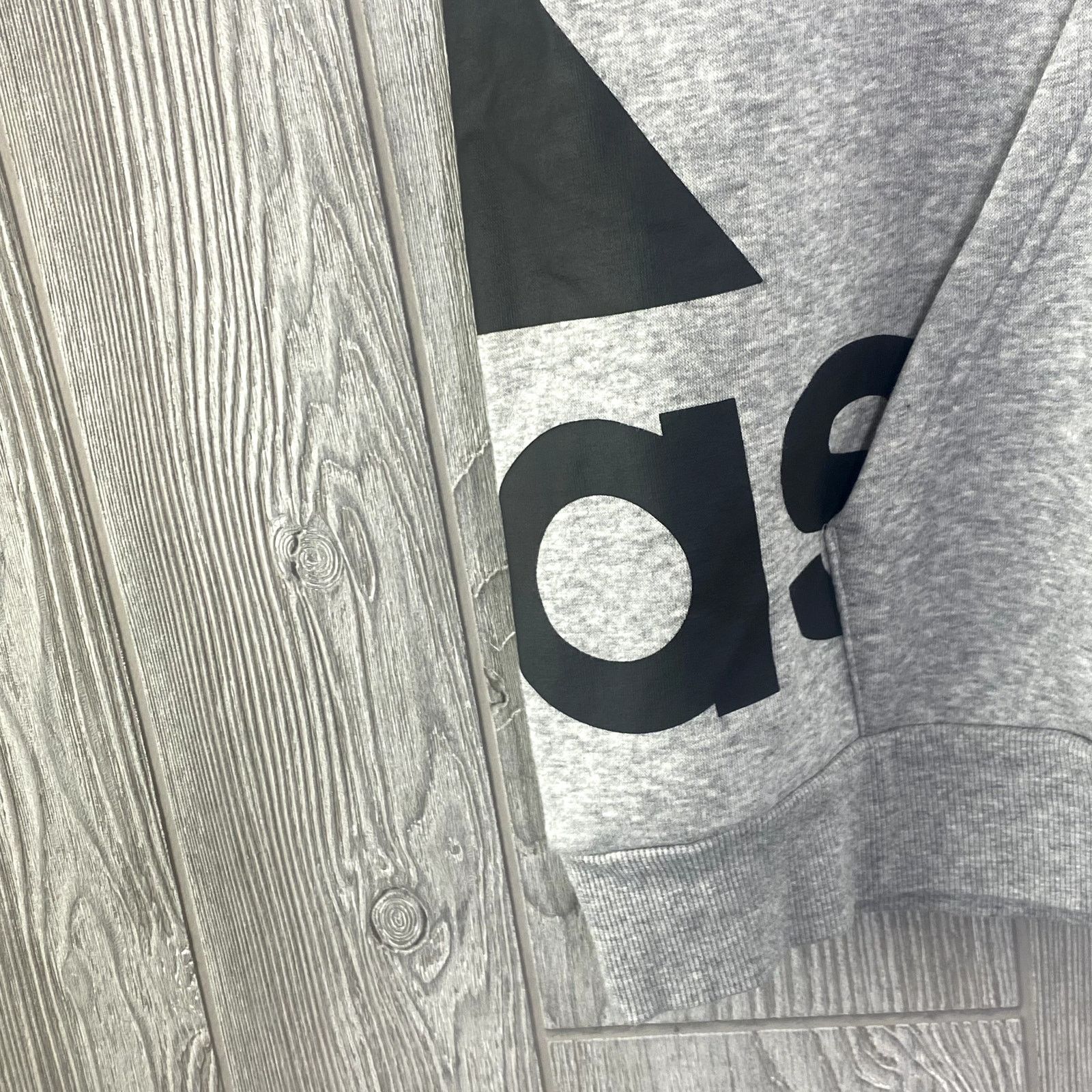 Adidas Adidas Sweatshirt/Hoodie Mens Size Small Gray Oversized Logo Size US S / EU 44-46 / 1 - 4 Thumbnail