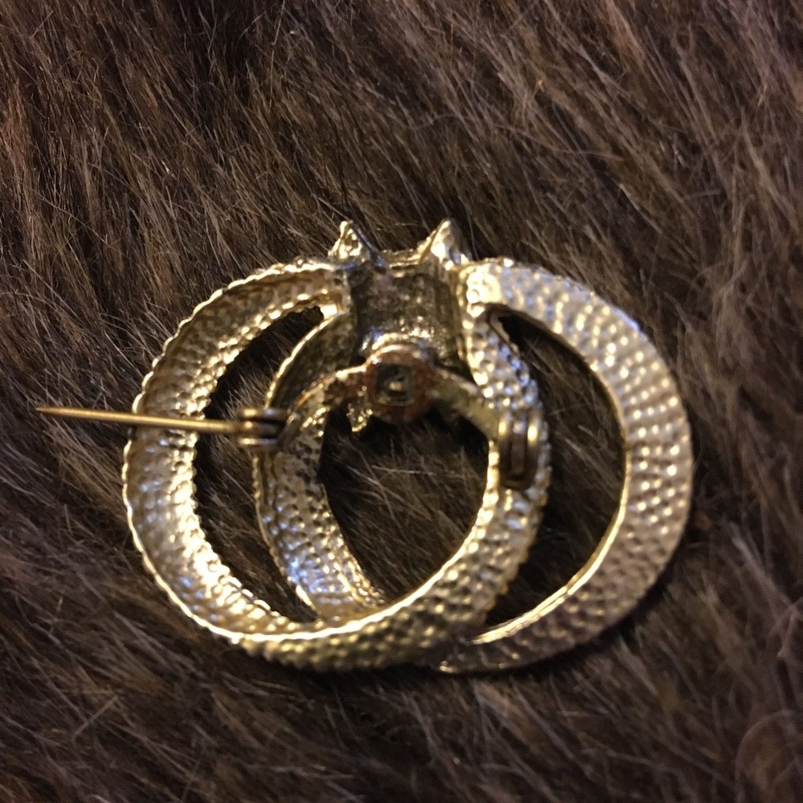 Vintage Vintage 60s gold tone aurora borealis brooch Size ONE SIZE - 2 Thumbnail
