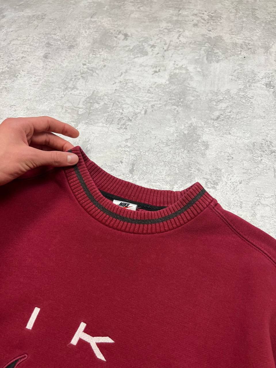 Nike Rare Vintage Nike Sweatshirt Spell Out Embroidered Logo Y2K Size US M / EU 48-50 / 2 - 7 Thumbnail