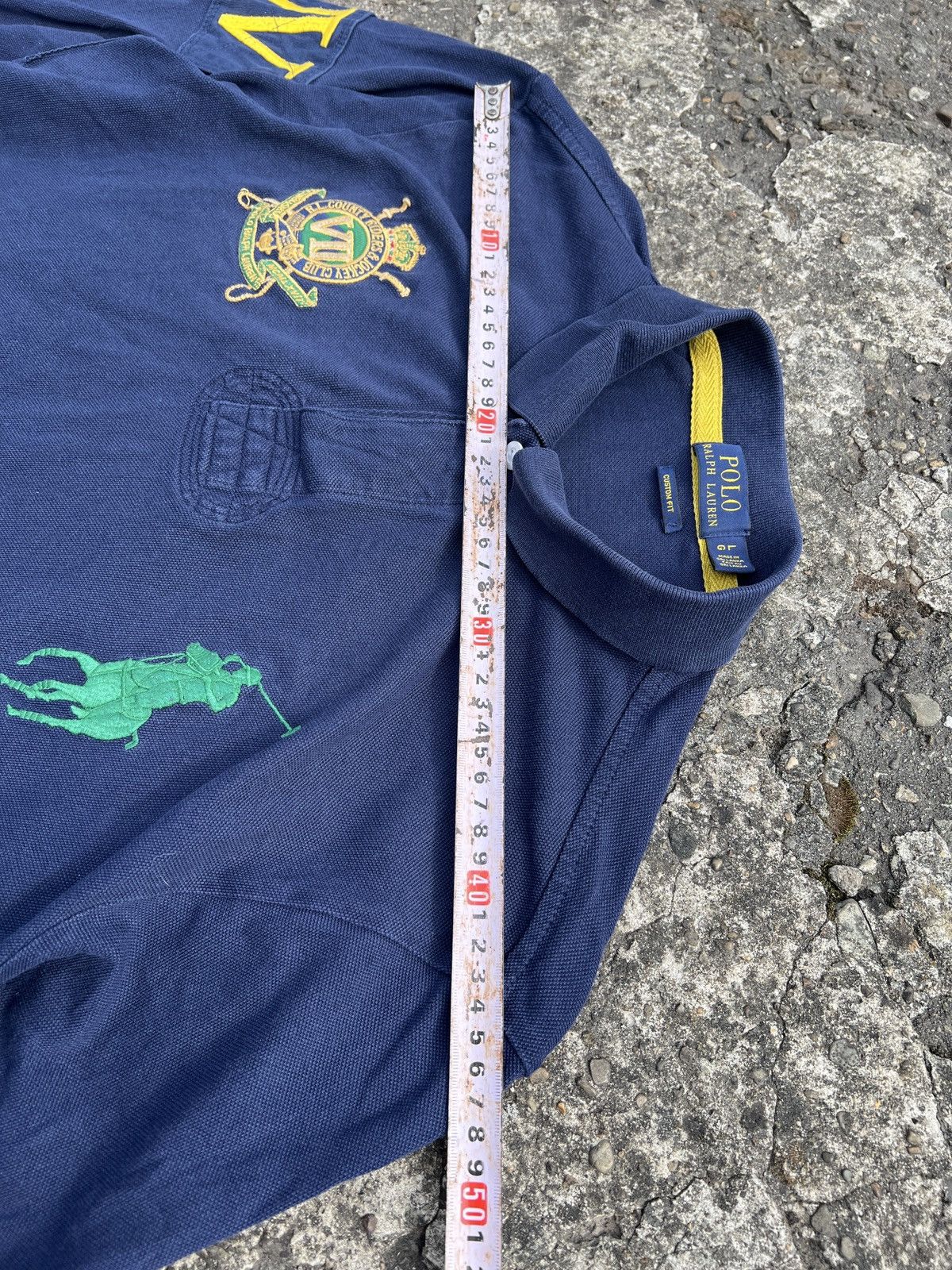 Polo Ralph Lauren Ralph Lauren Big Logo Y2K rugby long sleeve polo size L Size US L / EU 52-54 / 3 - 9 Thumbnail