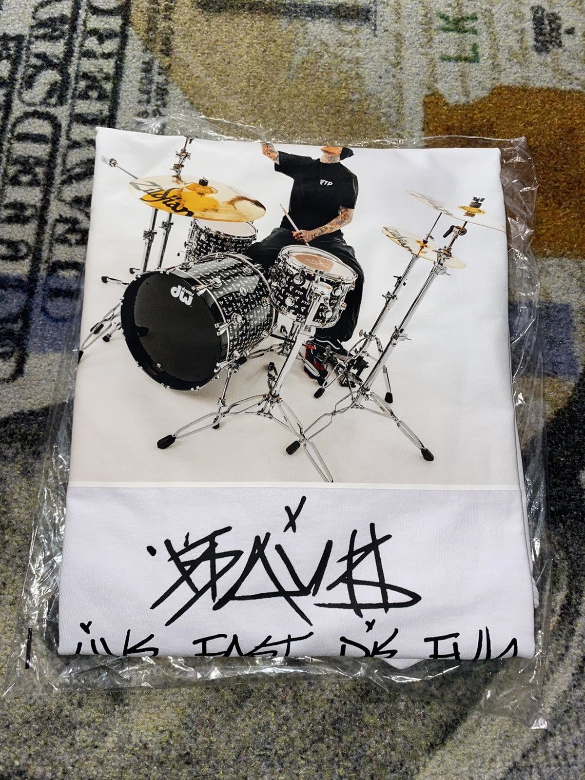 Fuck The Population × La FTP x Famous Travis Barker Photo Tee  