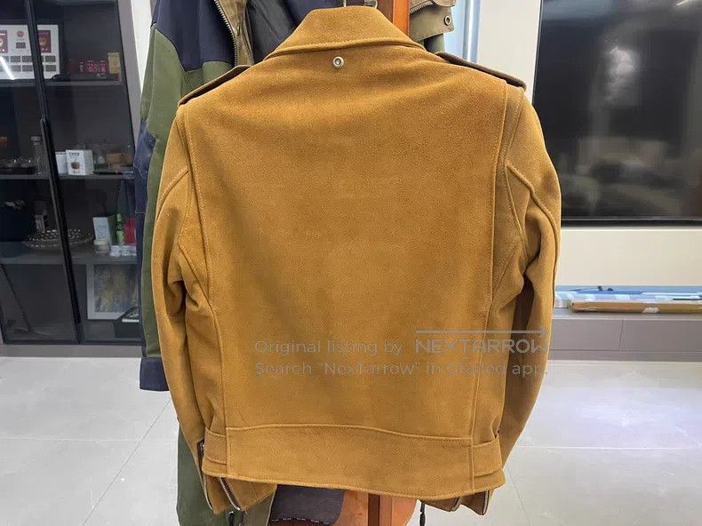 Schott Schott The first year of the suede cowhide biker jacket Size US XS / EU 42 / 0 - 3 Thumbnail