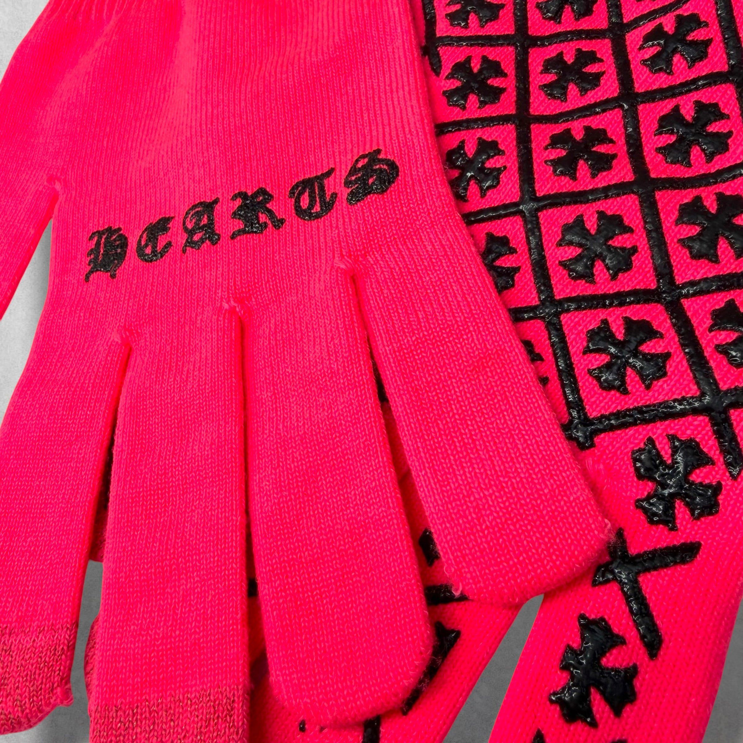 Chrome Hearts Chrome Hearts Pink Work Gloves Size ONE SIZE - 2 Thumbnail