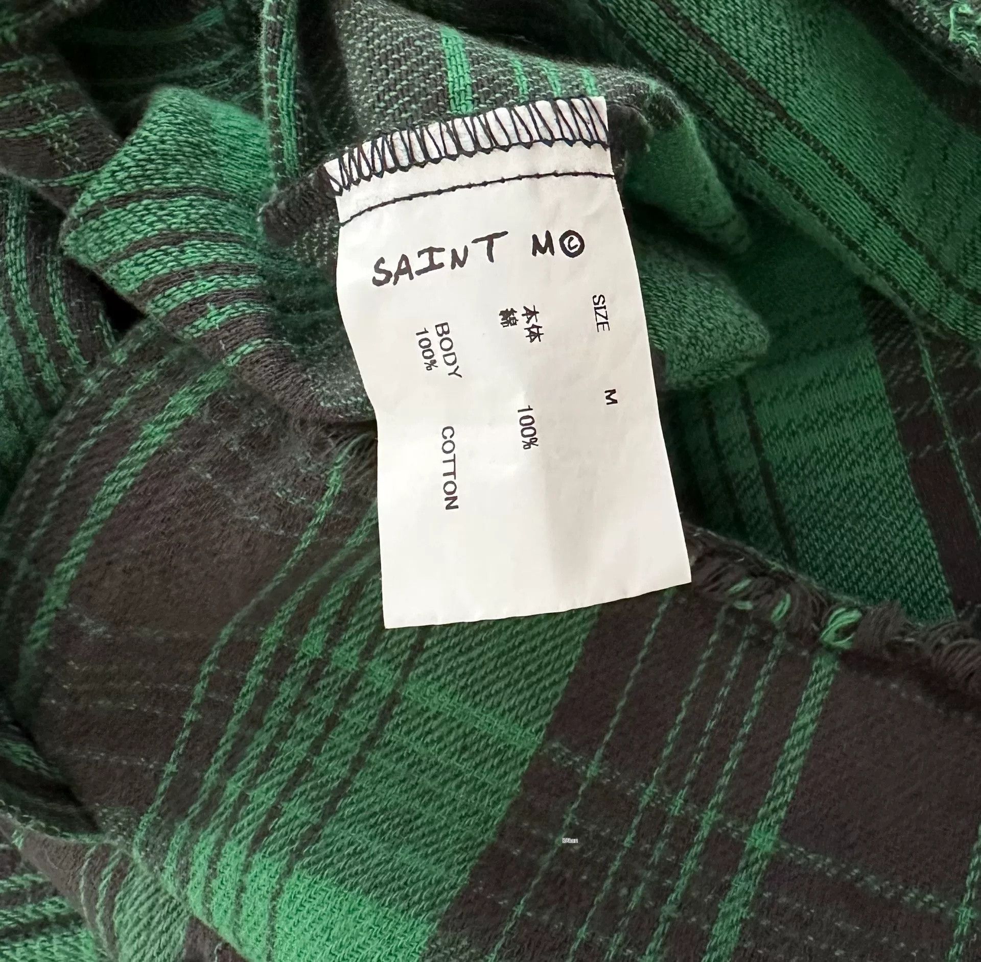 Saint Michael SAINT MICHAEL SS24 Check Shirt Size US M / EU 48-50 / 2 - 4 Thumbnail