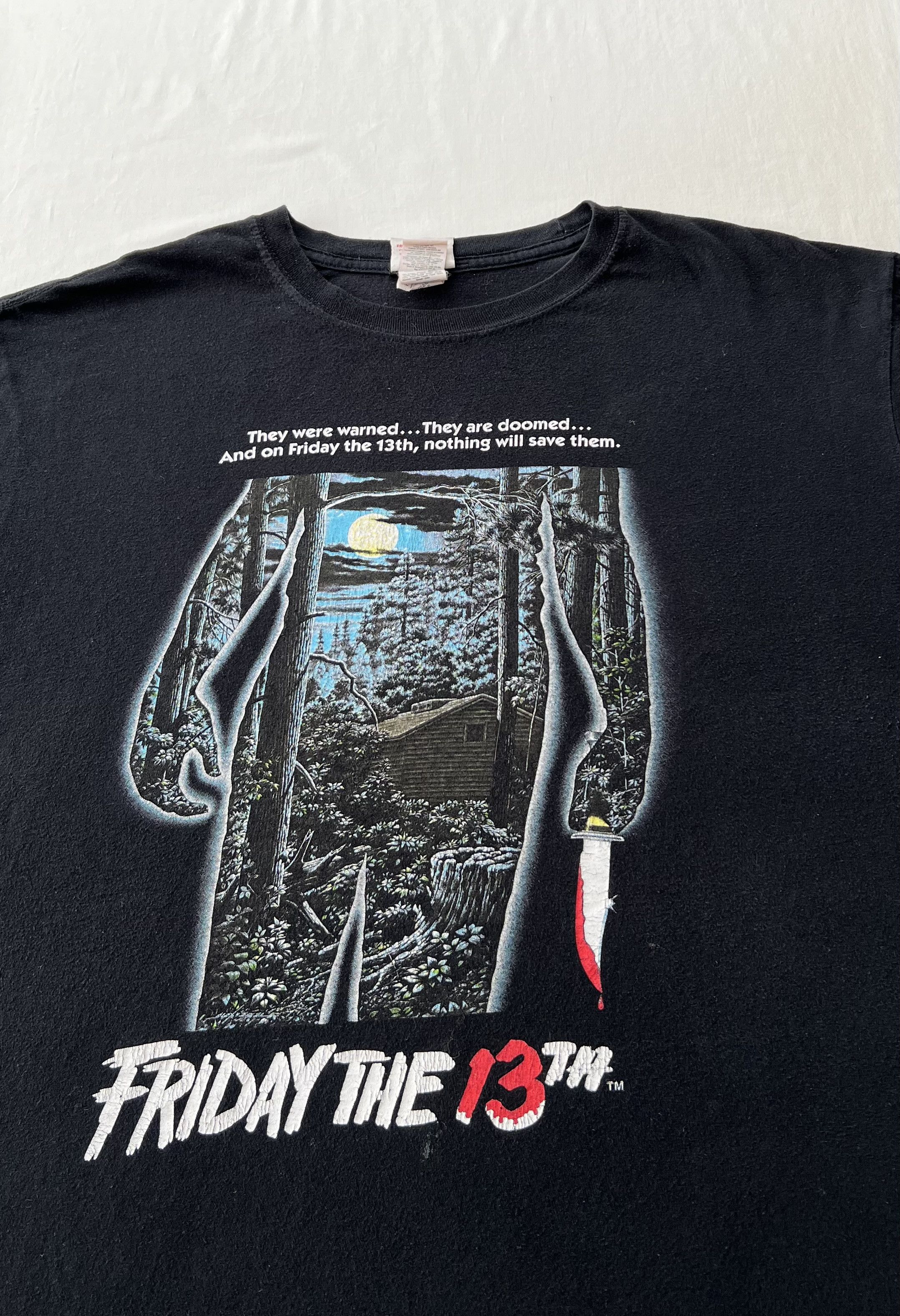 Expert Horror Vintage 2019 Friday the 13th Horror Movie Black T-shirt Size US XL / EU 56 / 4 - 3 Thumbnail