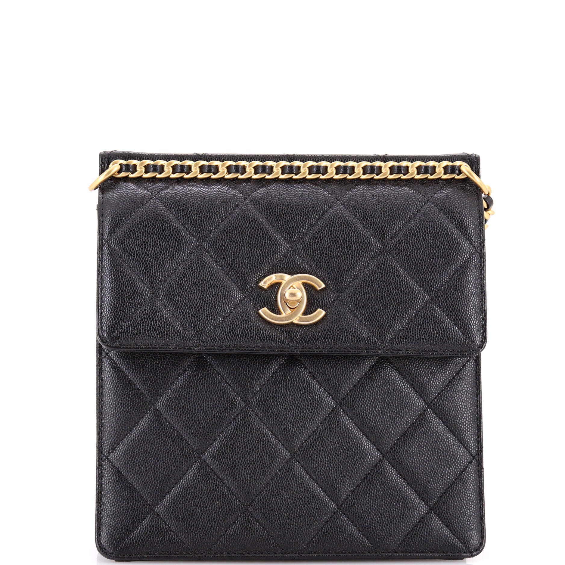 Chanel Top Chain CC Square Backpack Size ONE SIZE - 1 Thumbnail